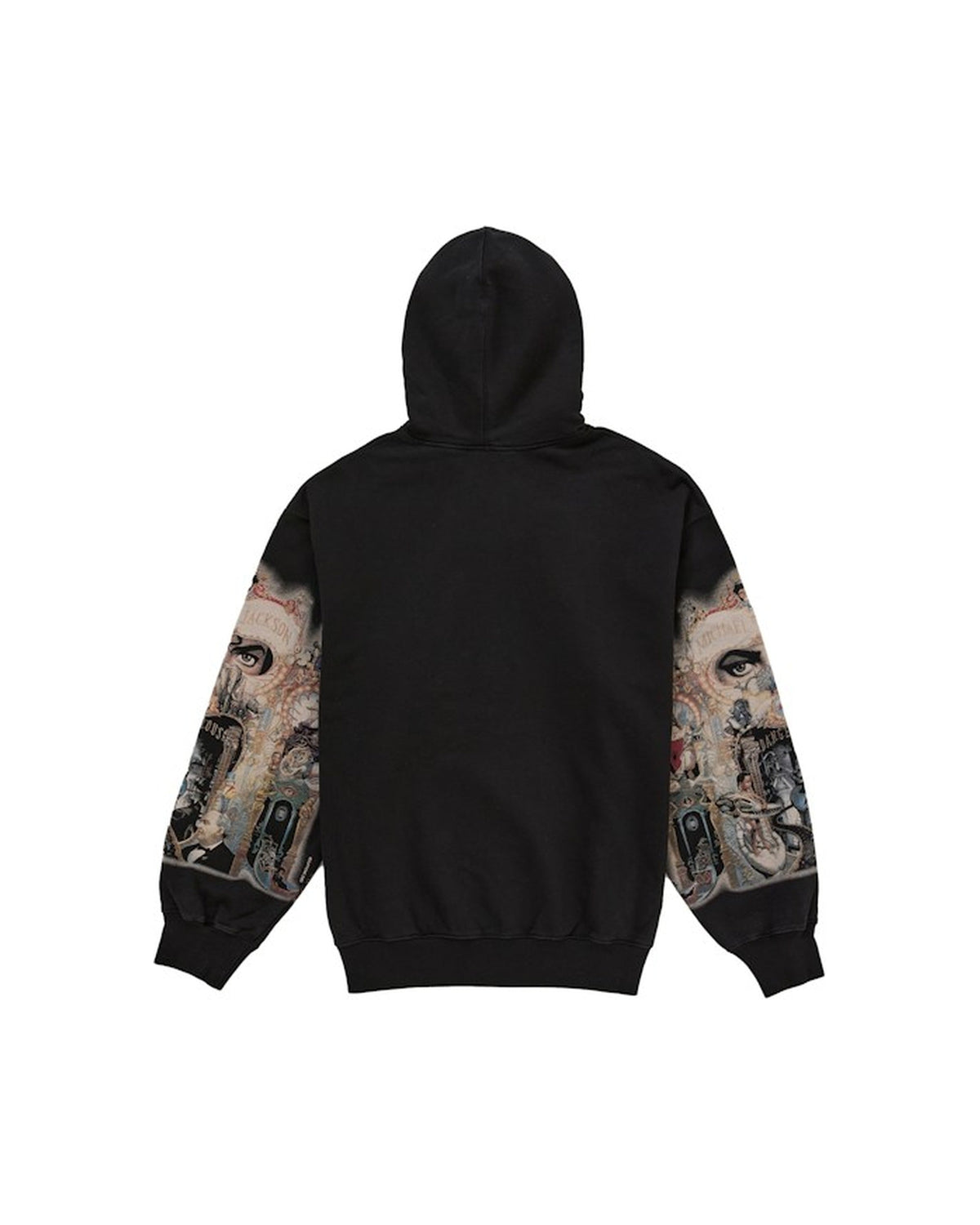 Supreme Michael Jackson Dangerous Zip Up Hooded Sweatshirt Black