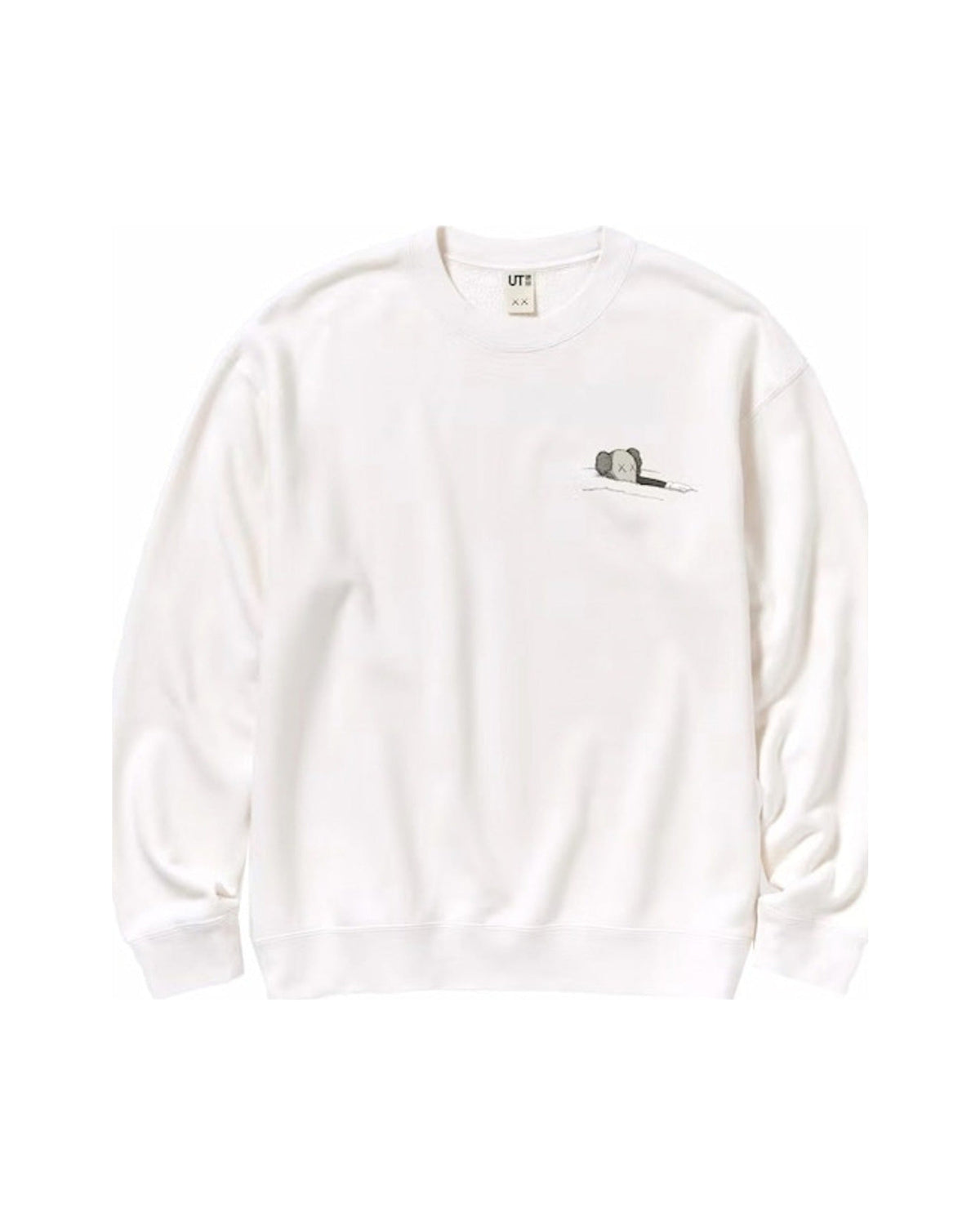 KAWS x Uniqlo Longsleeve Sweatshirt (US Sizing) Off White