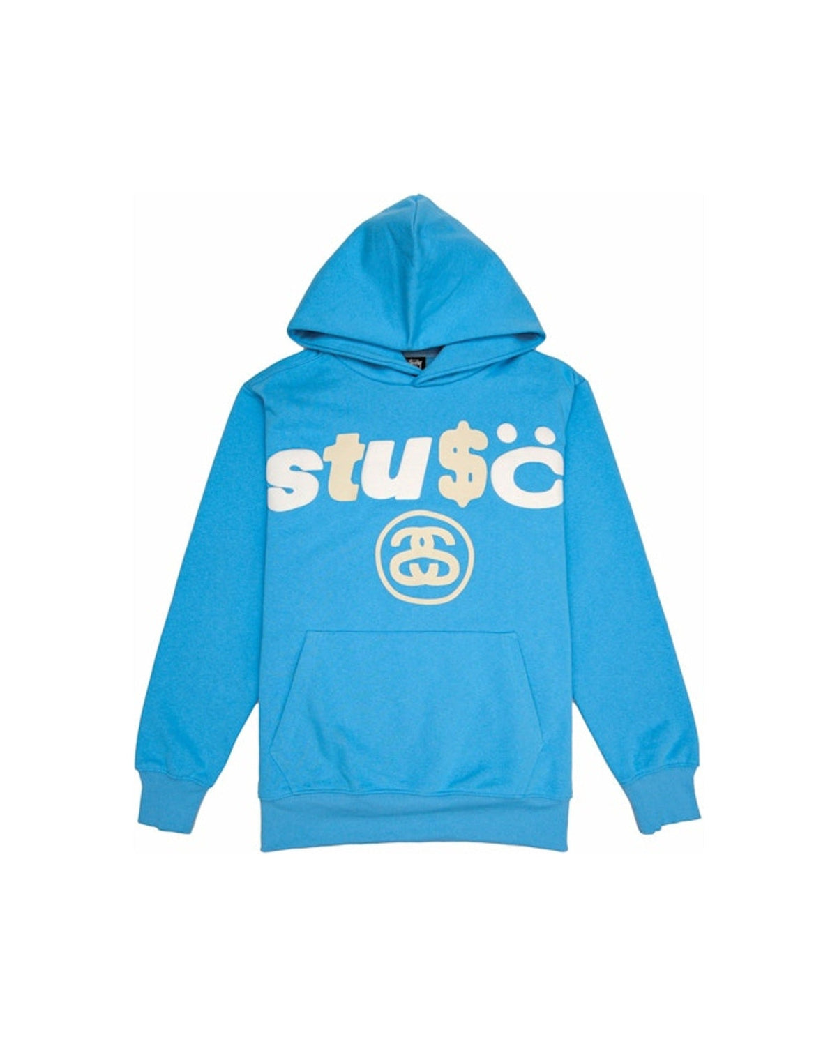 Stussy x CPFM 8 Ball Pigment Dyed Hoodie Blue