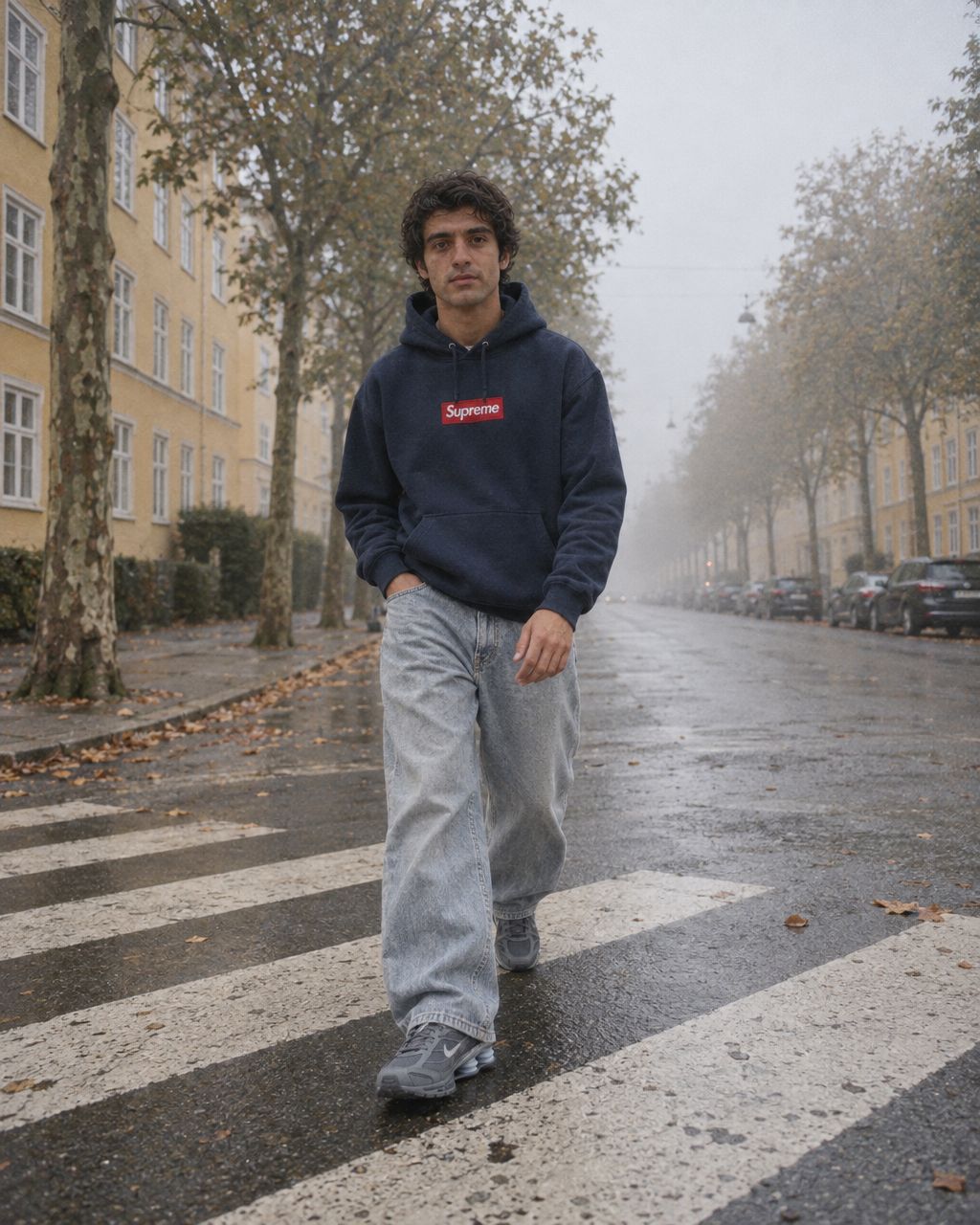 Nike Shox Ride 2 Cool Grey Celestine Blue - streetstyle i København