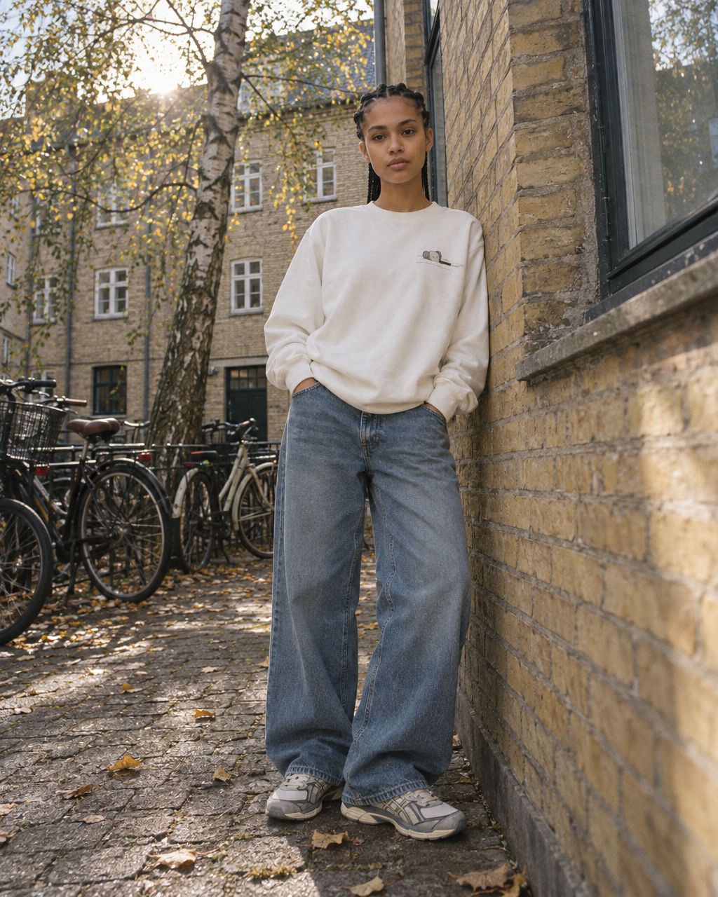KAWS x Uniqlo Longsleeve Sweatshirt (US Sizing) Off White