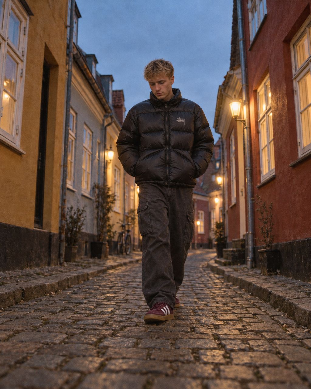 adidas Handball Spezial Sporty & Rich Shadow Red - streetstyle i København