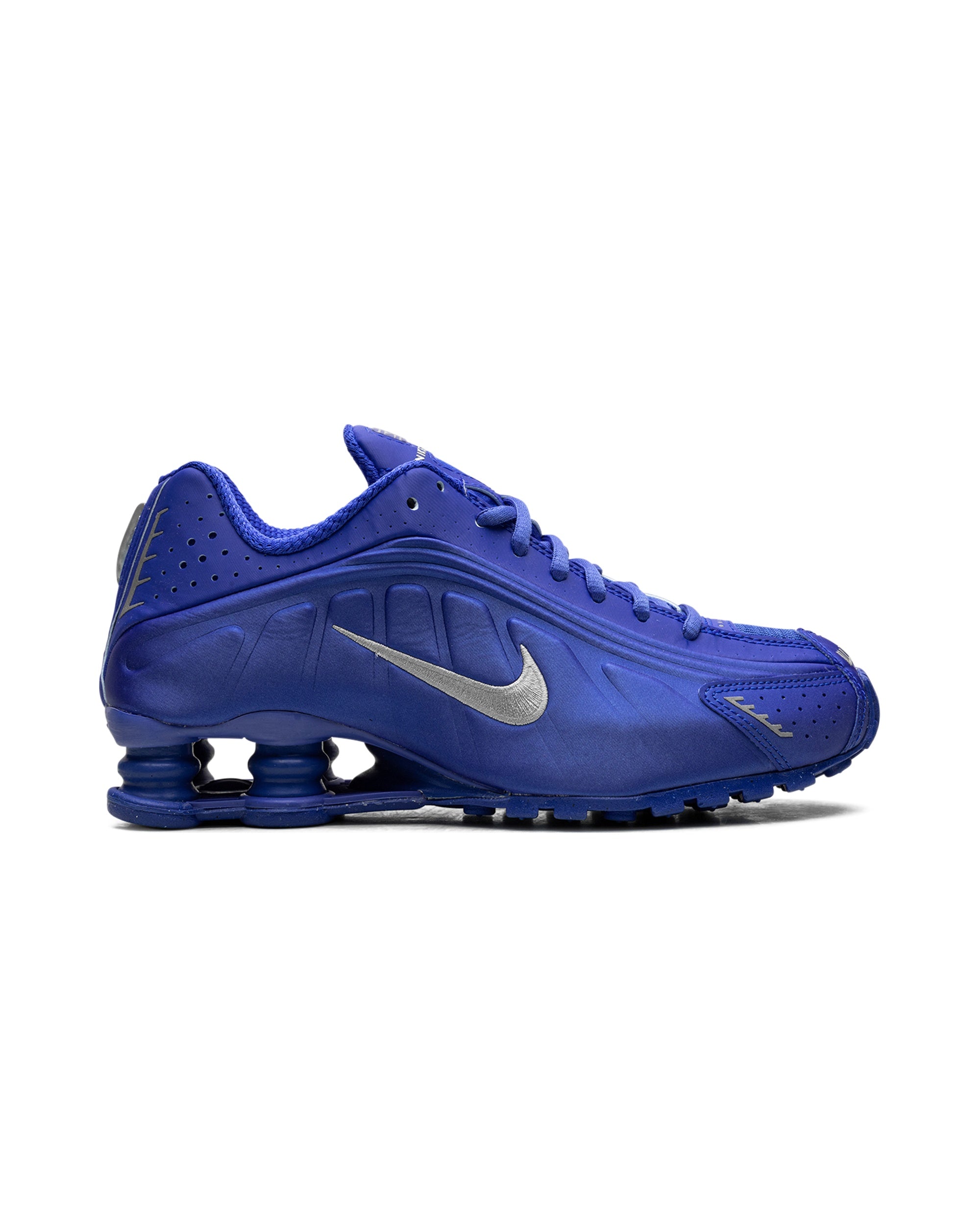 Nike Shox R4 Racer Blue Metallic Silver (Women's)