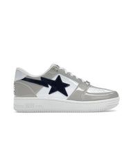 A Bathing Ape Bape Sta Low White Grey