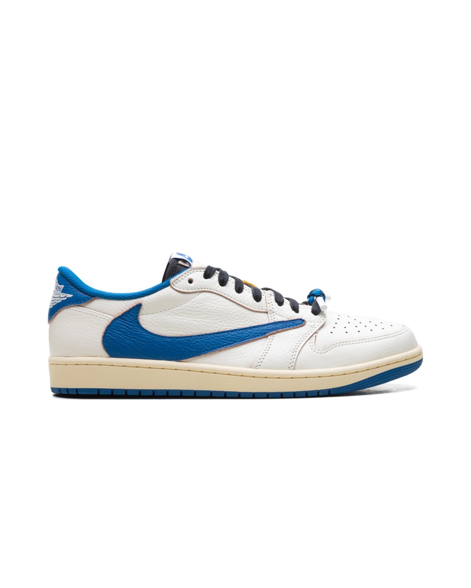 Jordan 1 Retro Low OG SP Fragment x Travis Scott Sail Military Blue