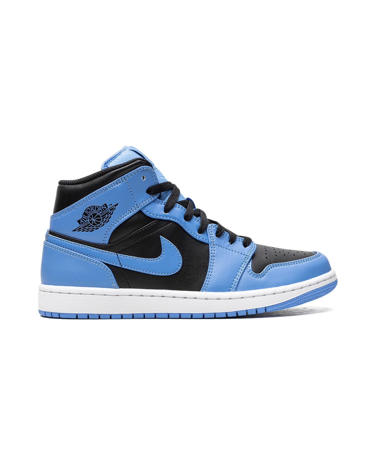 Jordan 1 Mid University Blue Black