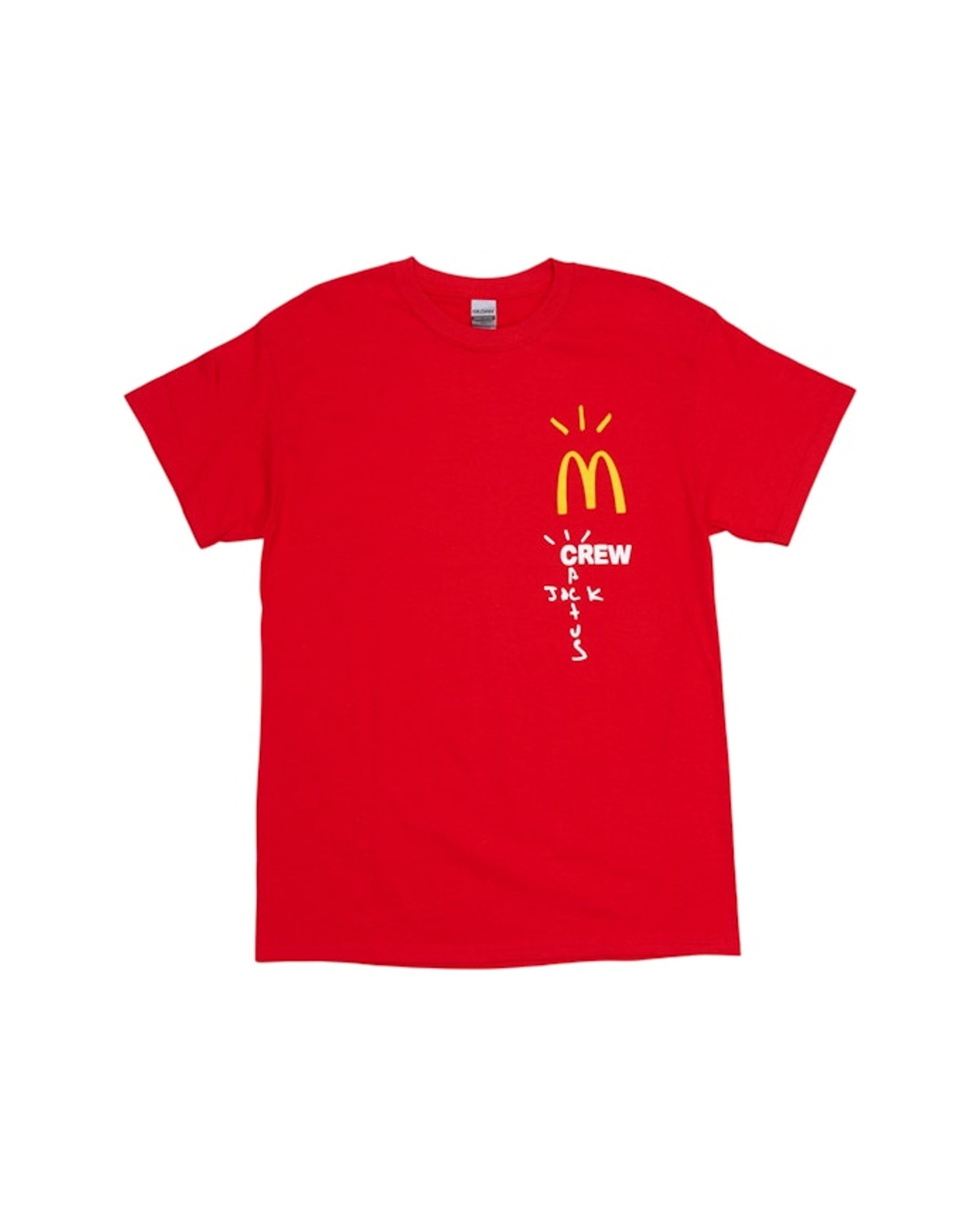 Travis Scott x McDonald's Crew T-Shirt Red
