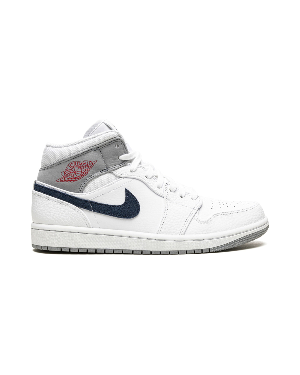 Jordan 1 Mid Paris White
