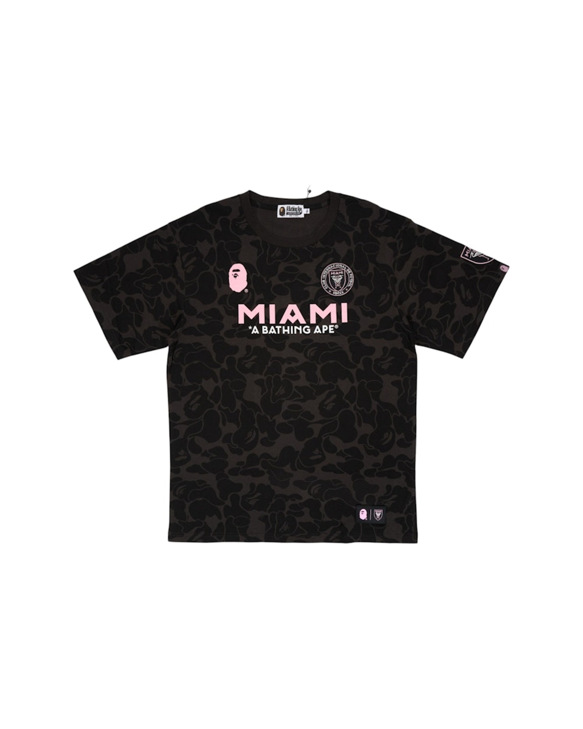 BAPE x Inter Miami CF Camo Tee Black
