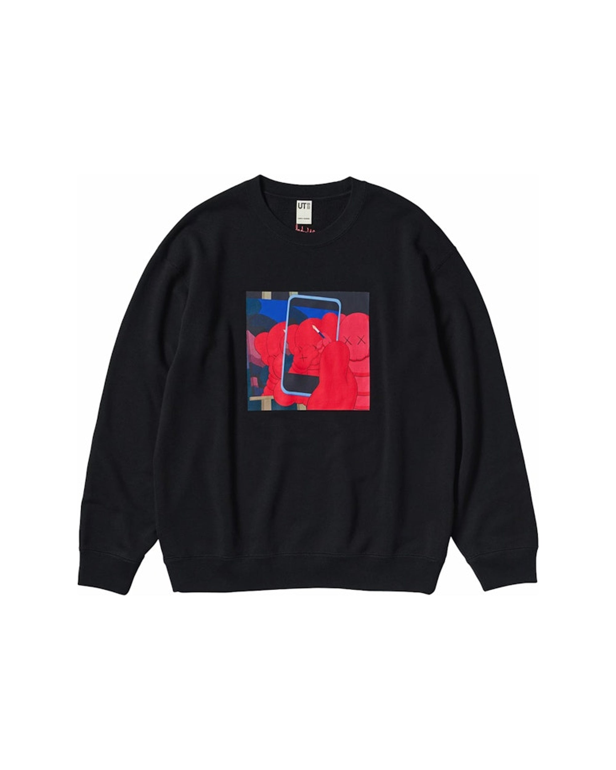 KAWS x Uniqlo Warhol Graphic 476119 Sweatshirt Black