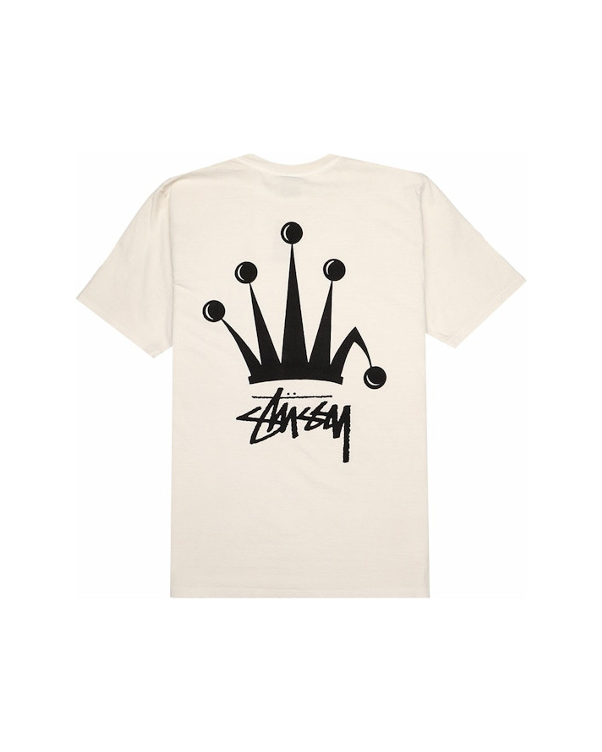 Stussy Regal Crown Pigment Dyed T-shirt Natural