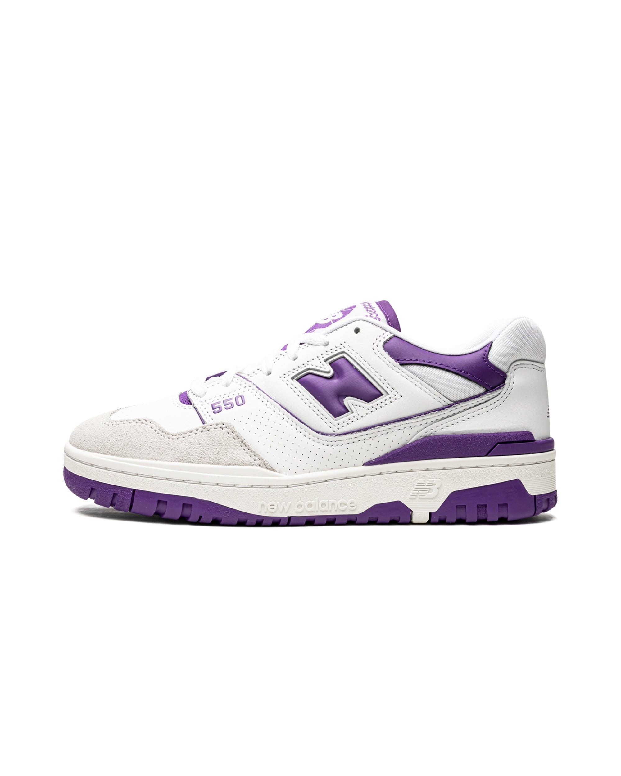 New Balance 550 White Purple