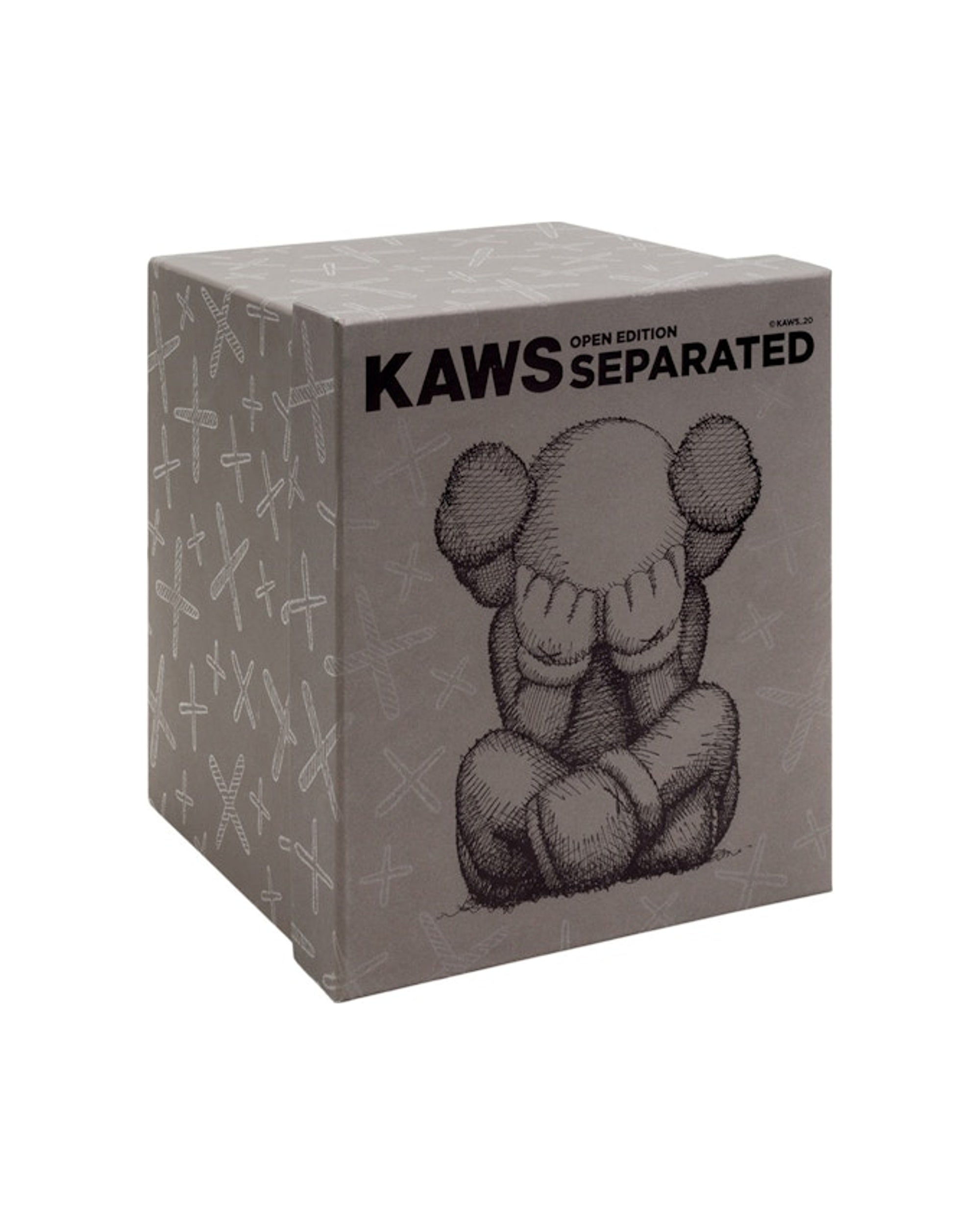 KAWS Separated Vinyl Figure Brown