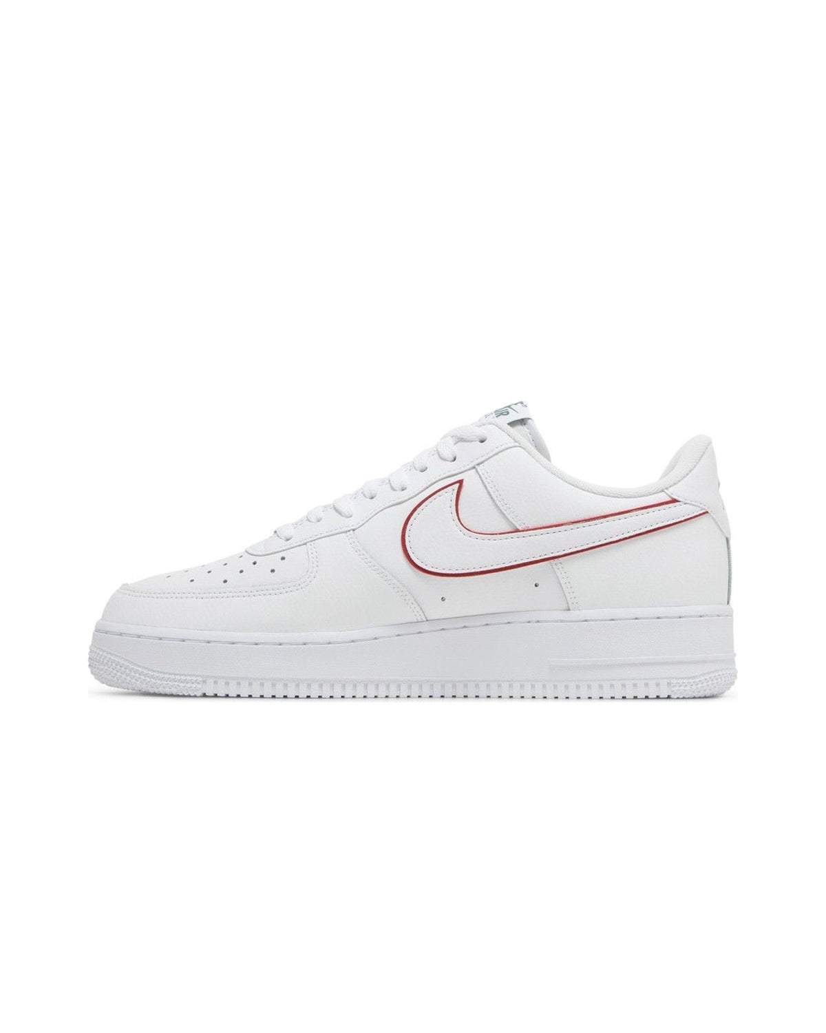 Nike Air Force 1 Low Just Do It White Noble Green Metallic Silver University Red