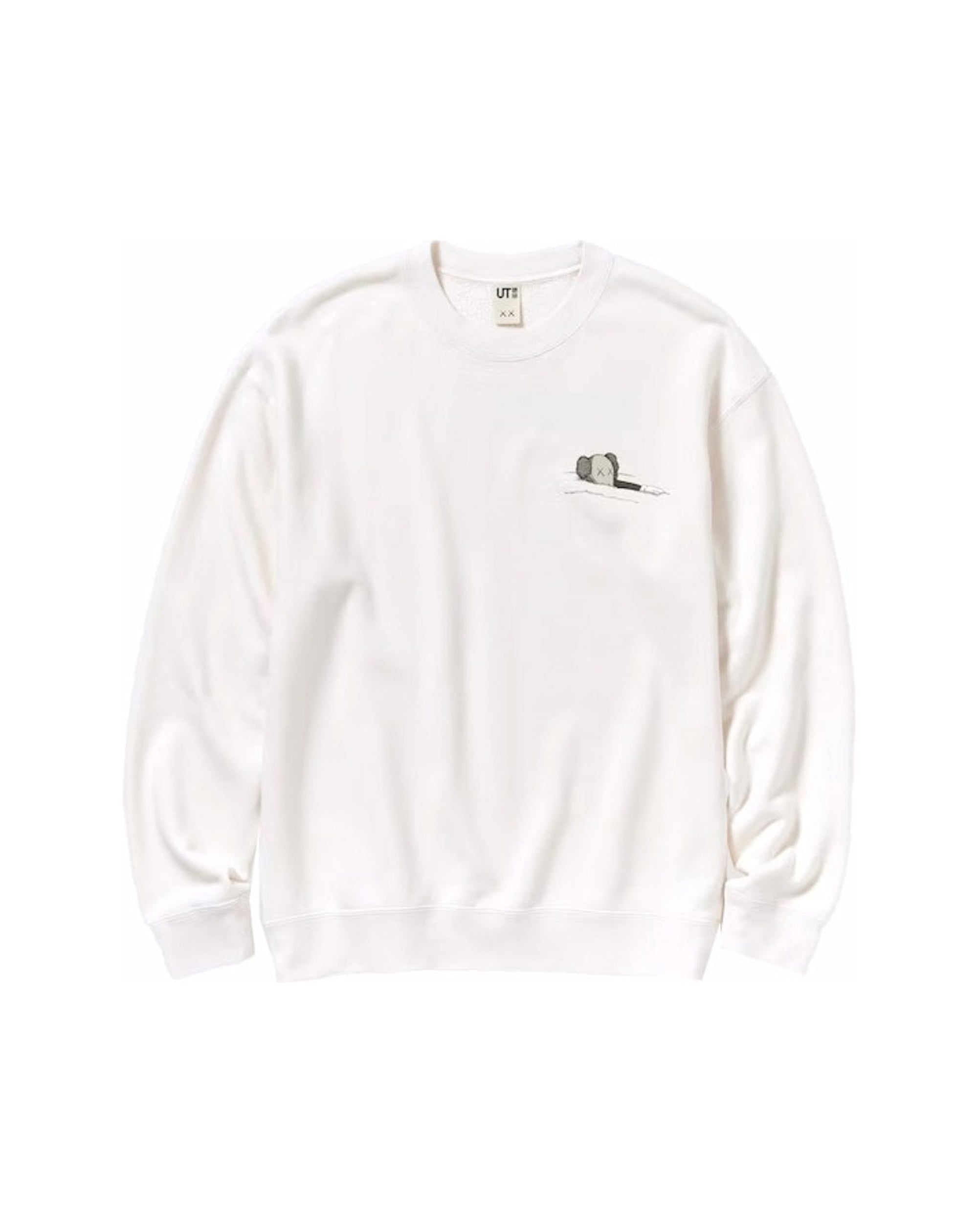 KAWS x Uniqlo Longsleeve Sweatshirt (US Sizing) Off White