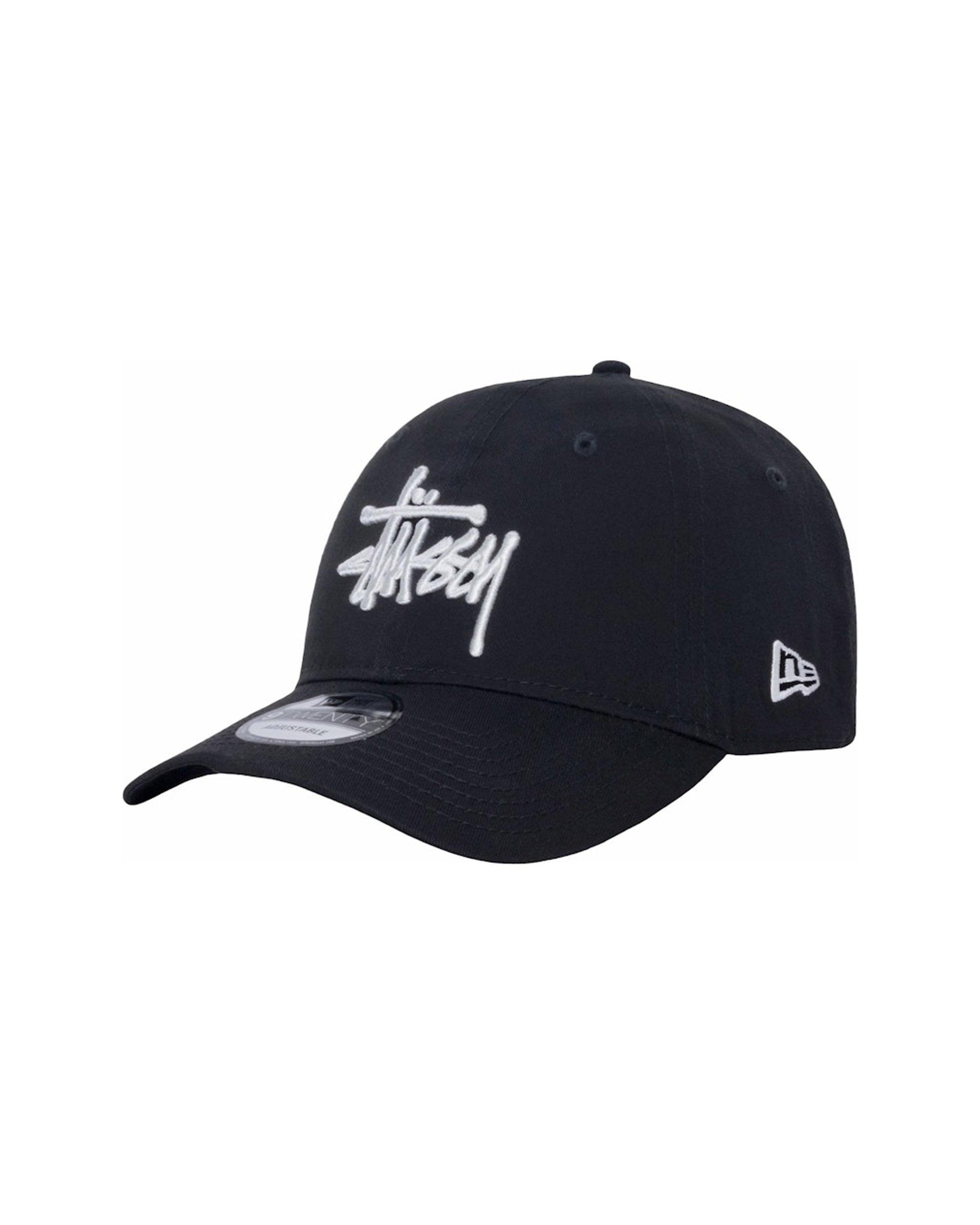 Stussy New Era 9Twenty Basic Strapback Black