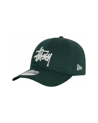 Stussy New Era 9Twenty Basic Strapback Dark Green