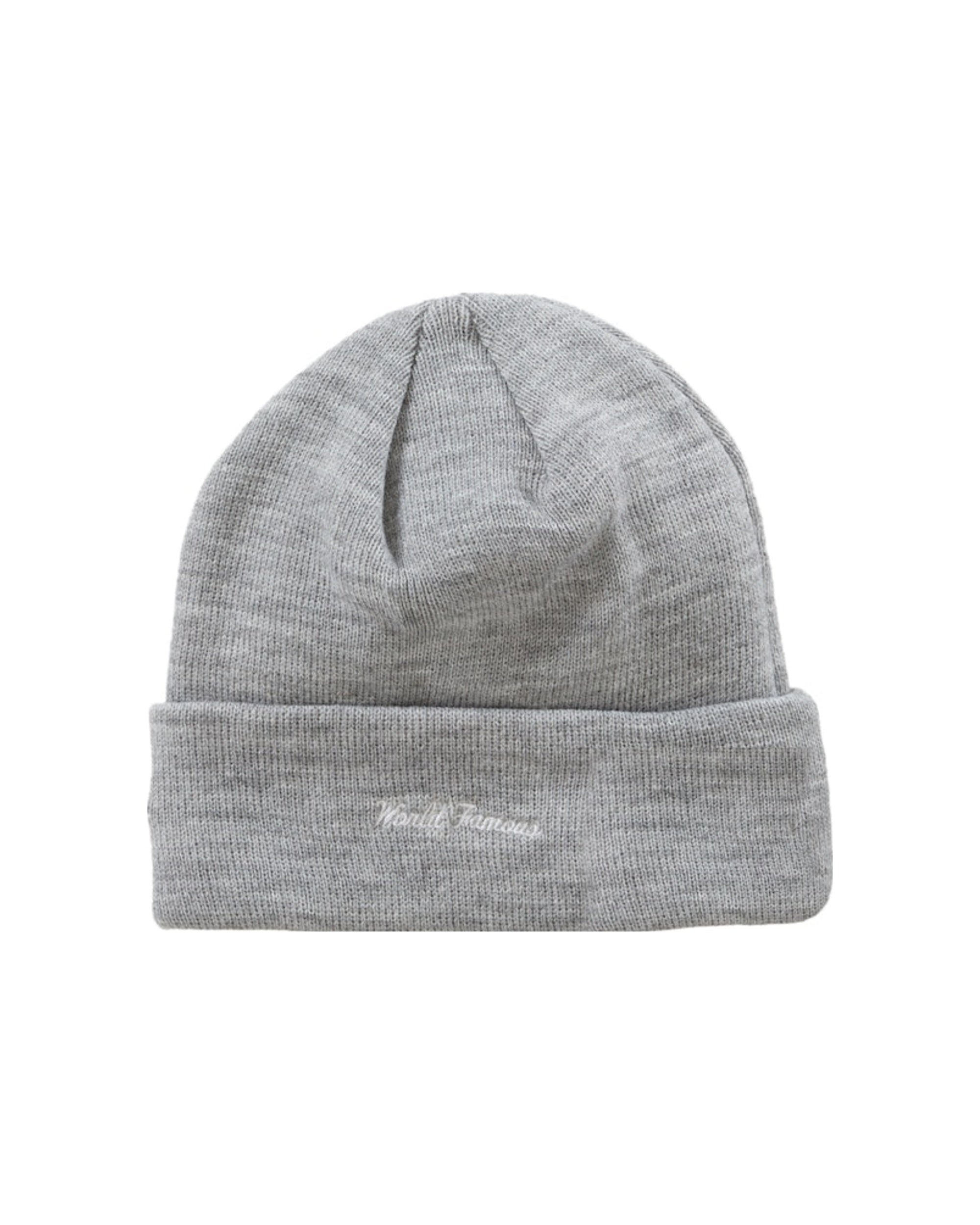 Supreme New Era Box Logo Beanie (FW23) Heather Grey