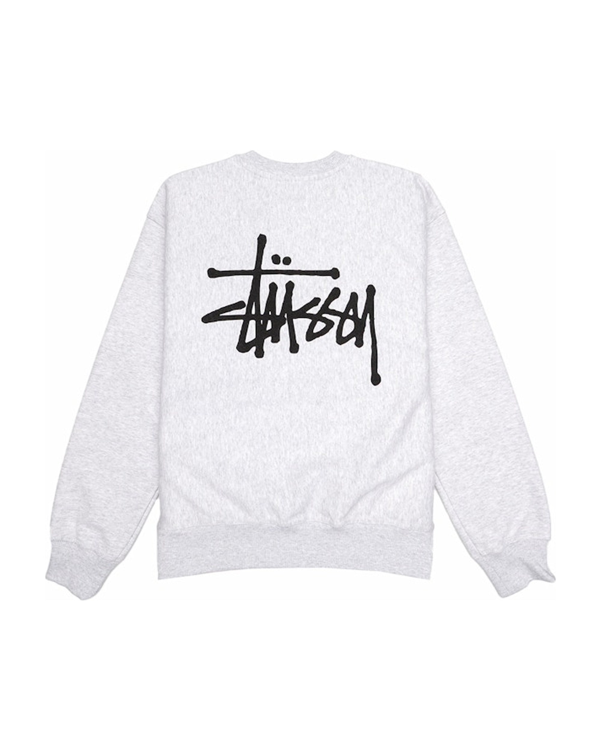 Stussy Basic Crew Ash Heather
