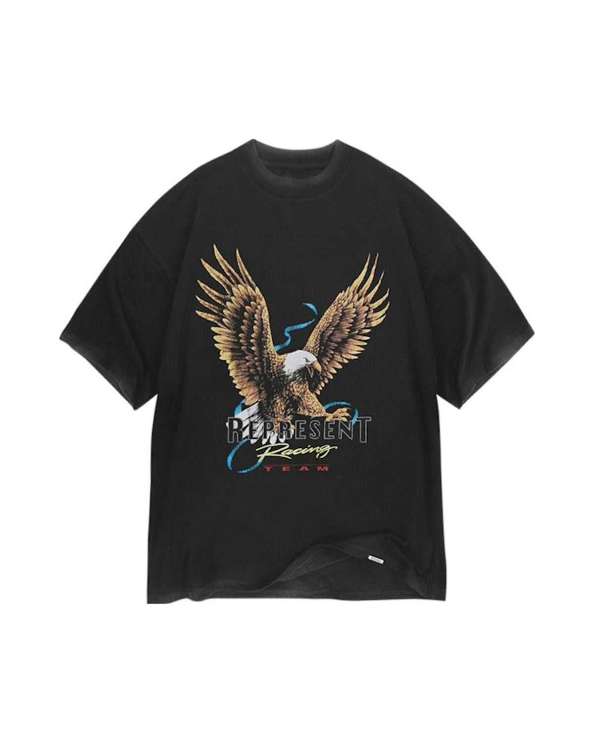Represent Racing Team Eagle T-Shirt Vintage Black