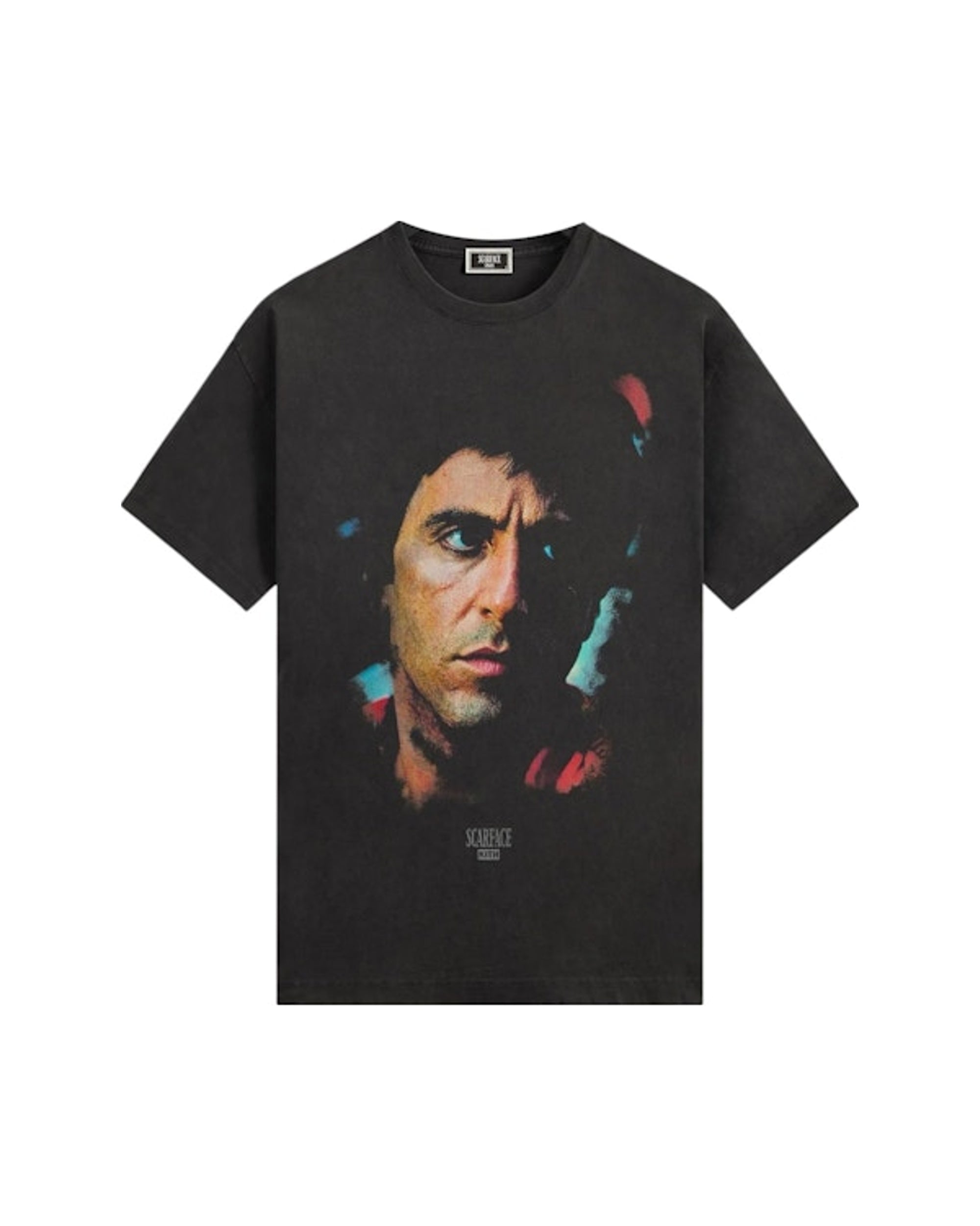 Kith x Scarface Tony Portrait Vintage Tee Black