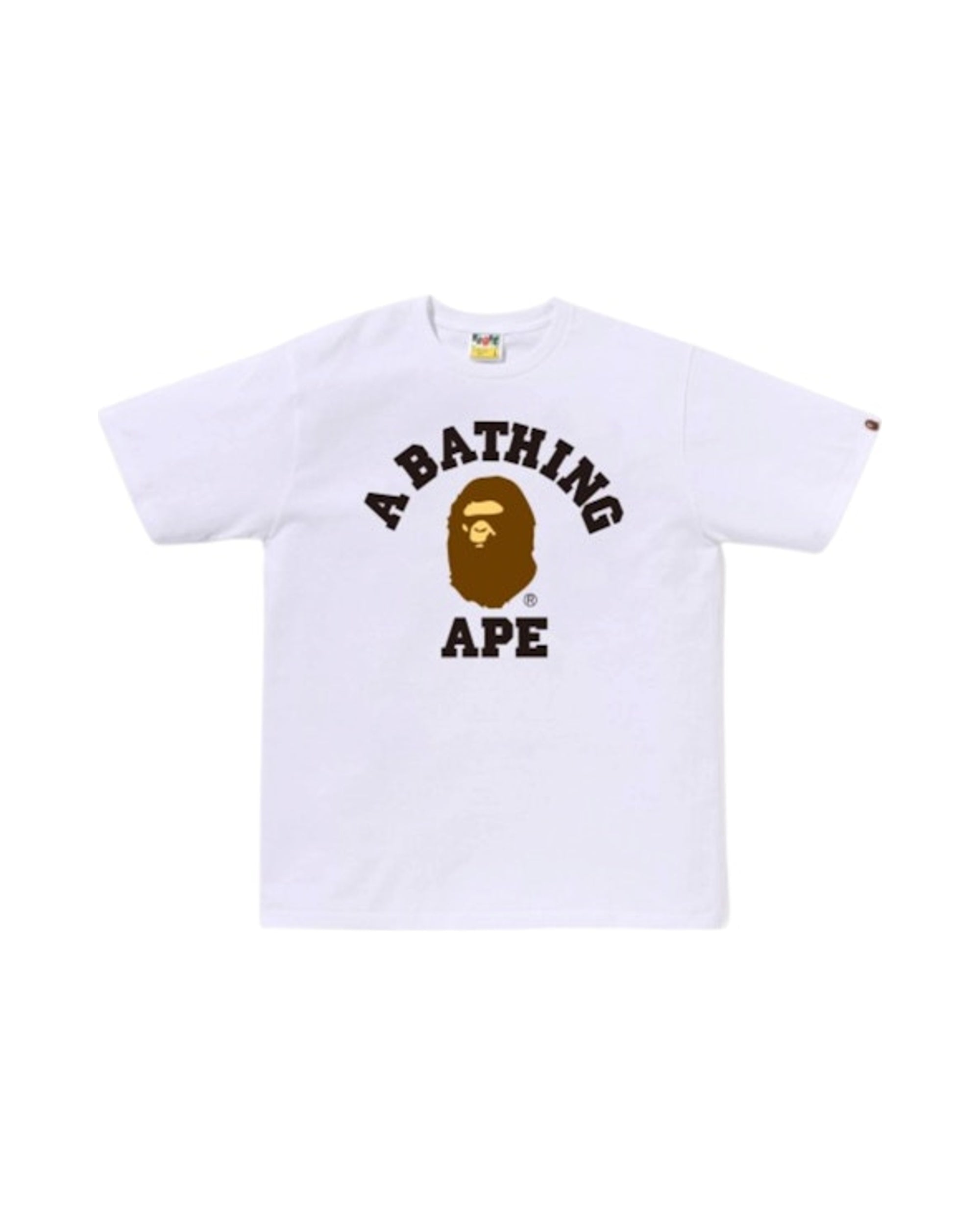 BAPE Essential College T-shirt (FW26) White