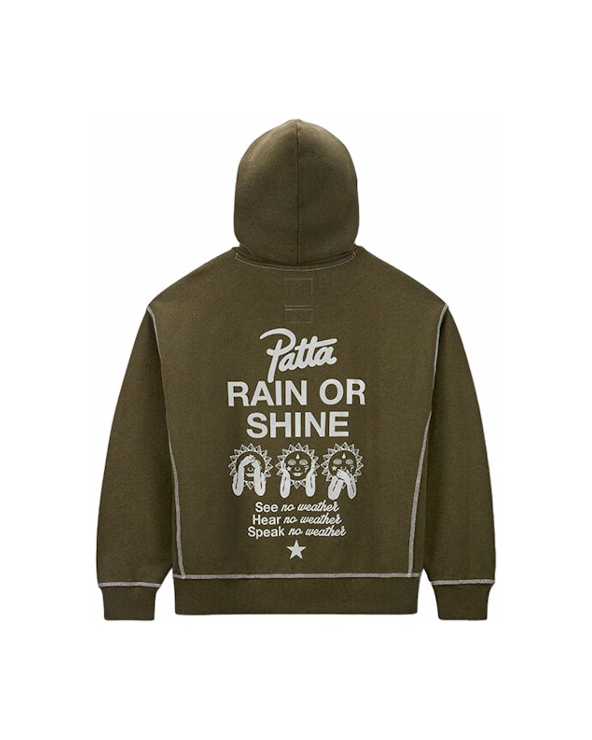 Converse x Patta Gold Standard Hoodie Utility Green Heather