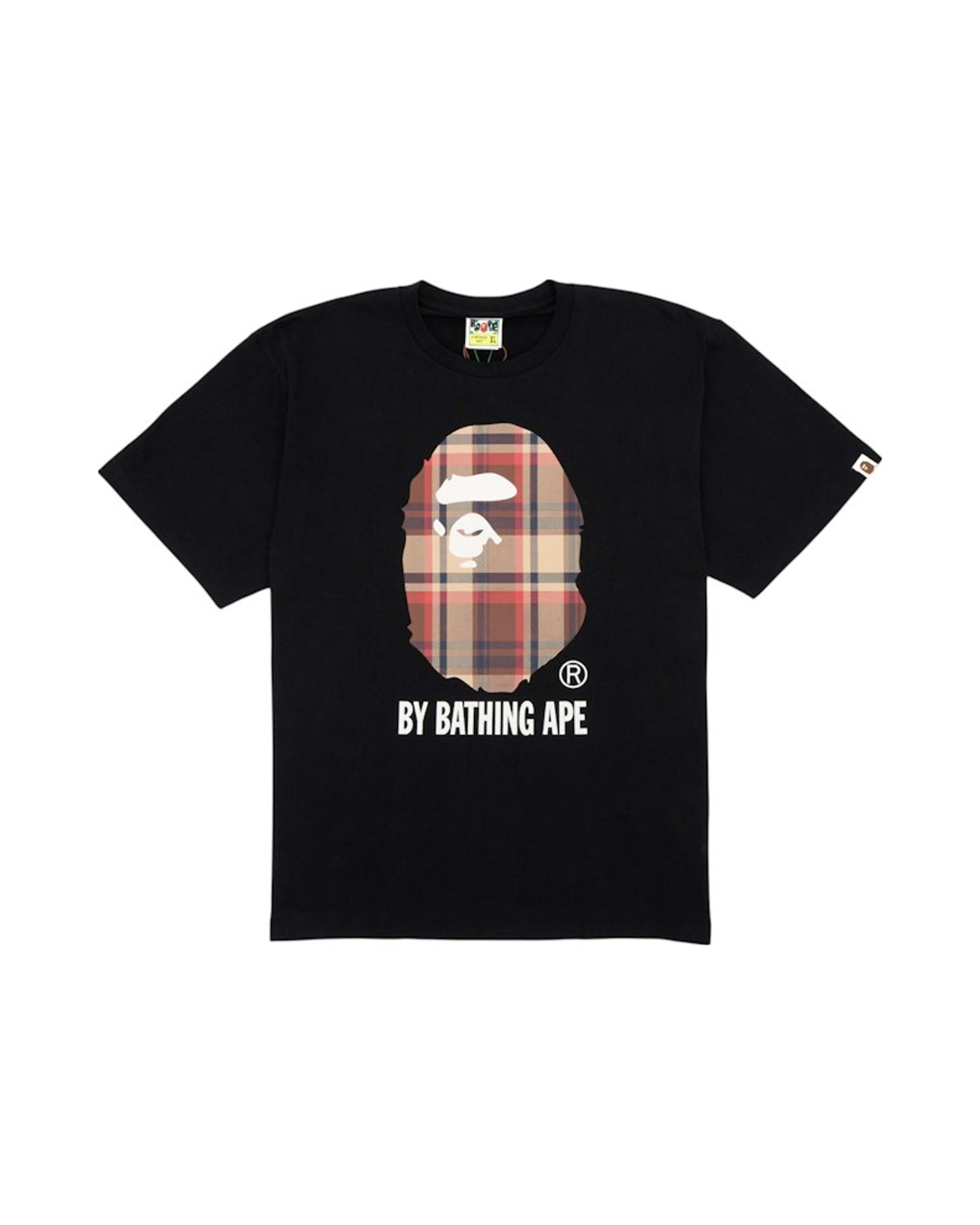 BAPE Check By Bathing Ape Tee Black/Red