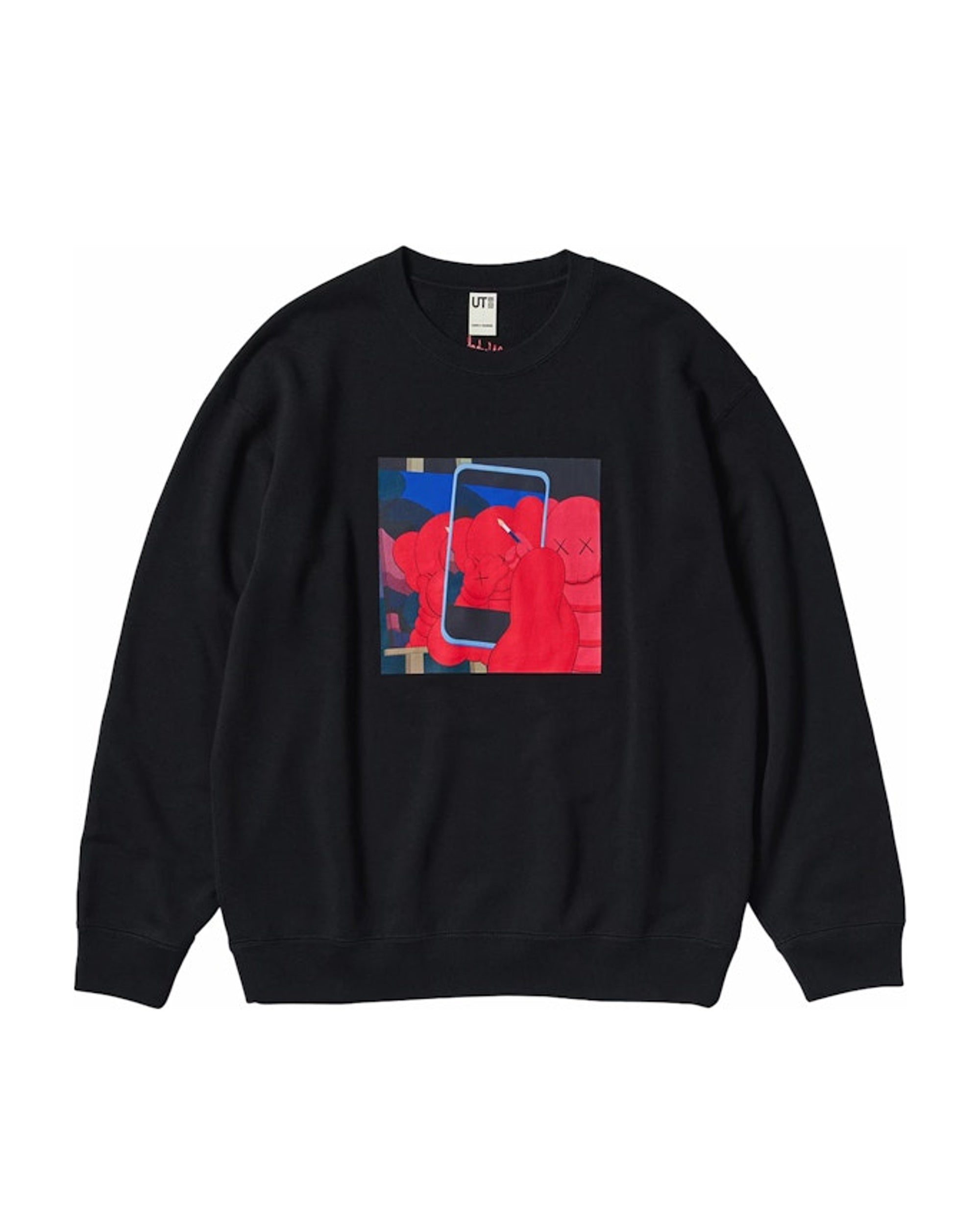 KAWS x Uniqlo Warhol Graphic 476119 Sweatshirt Black