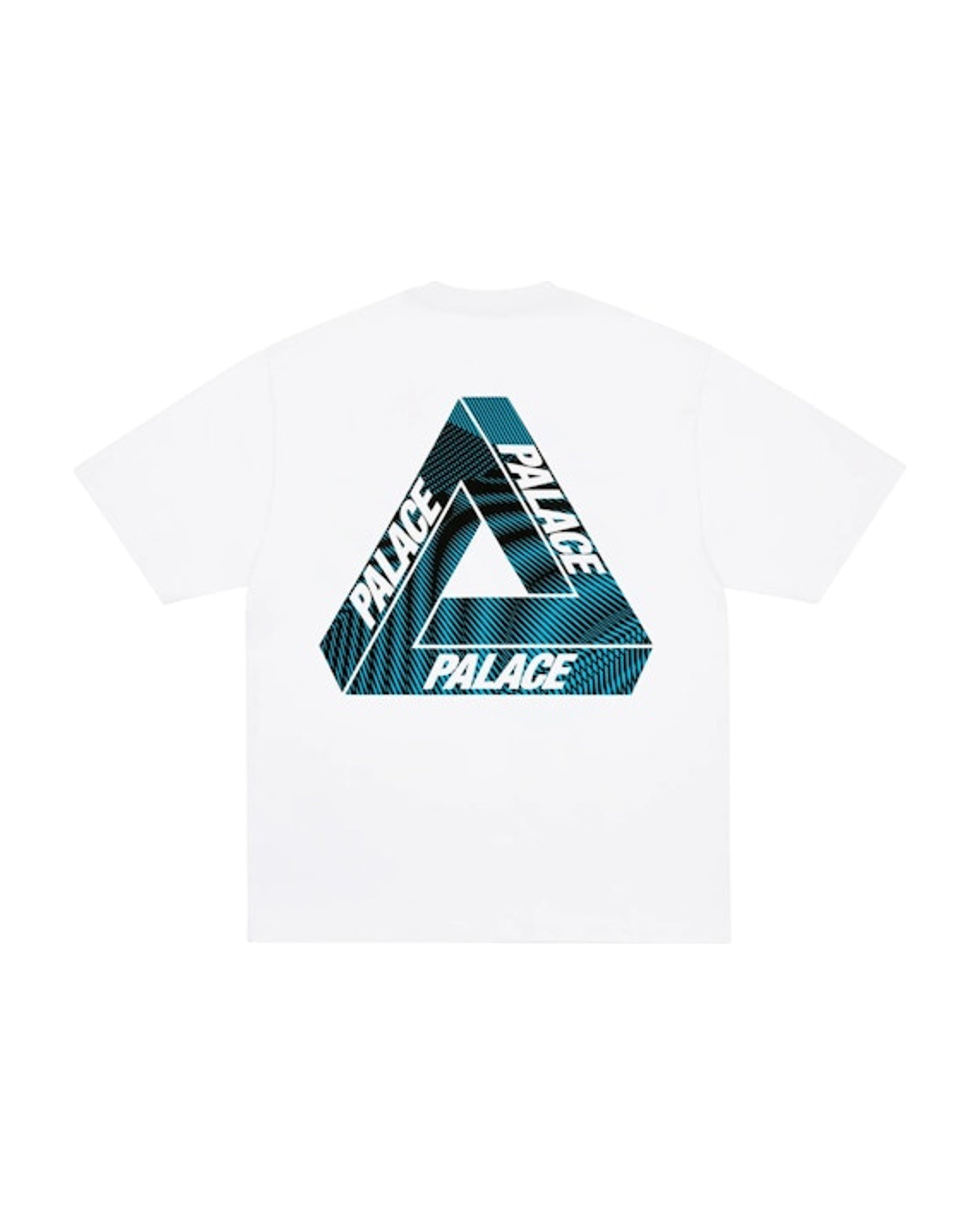 Palace Tri-Vex T-Shirt White/Blue