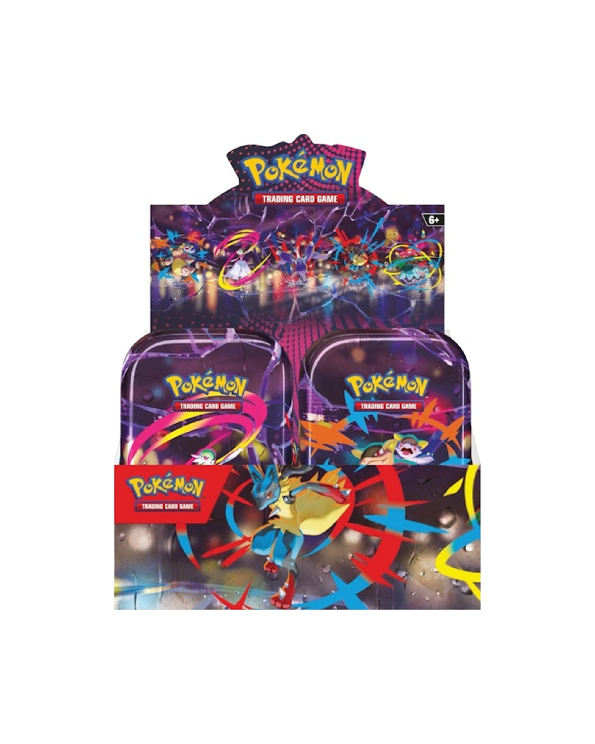 2025 Pokémon Mega Evolution Heroes Mini Tin (10 Tin Box)