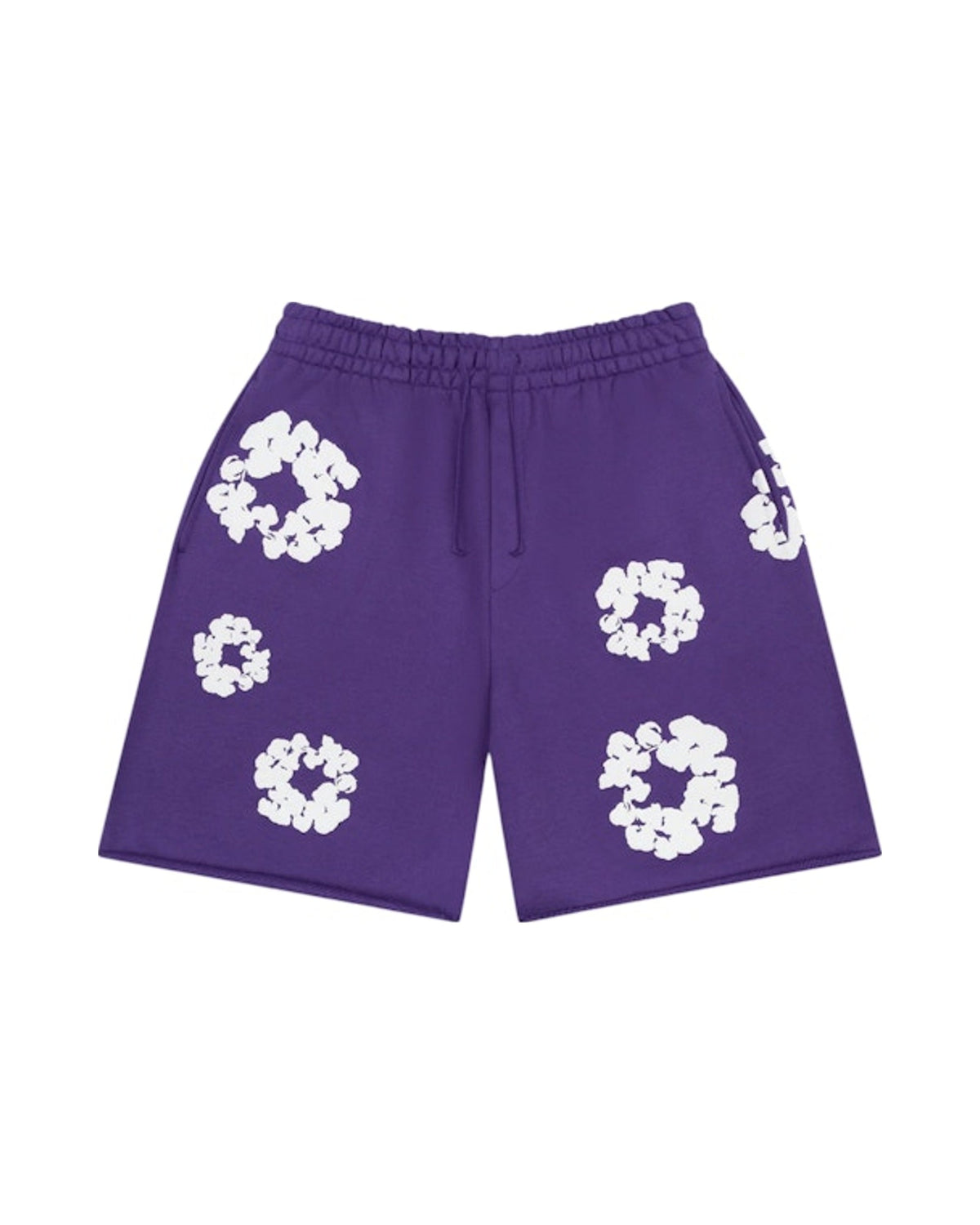 Denim Tears Cotton Wreath Sweatshorts Purple