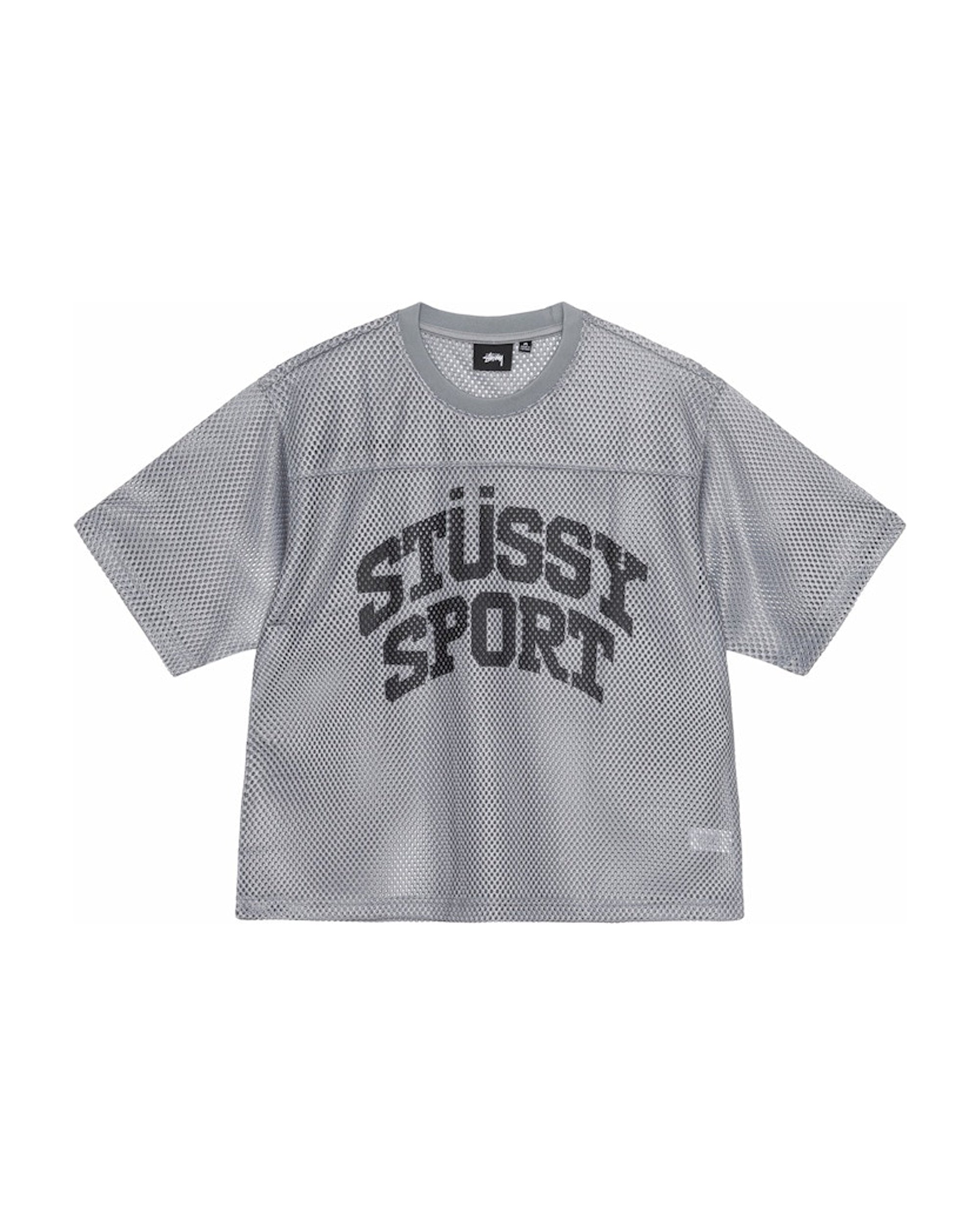 Stussy Sport Jersey Silver