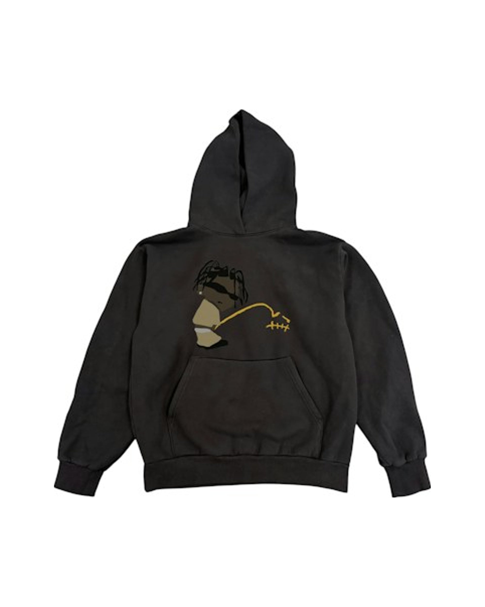 Travis Scott Rodeo CPFM Track 8 Hoodie Black
