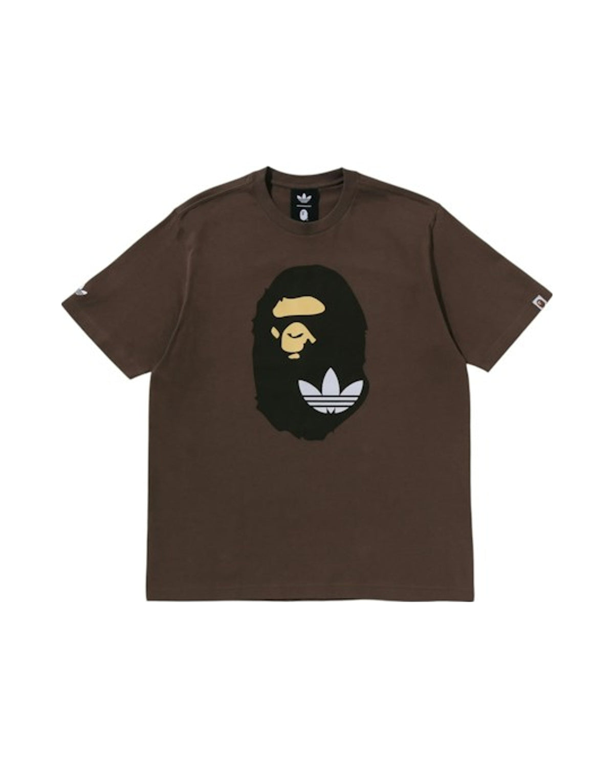 adidas x BAPE Ape Head Tee Brown