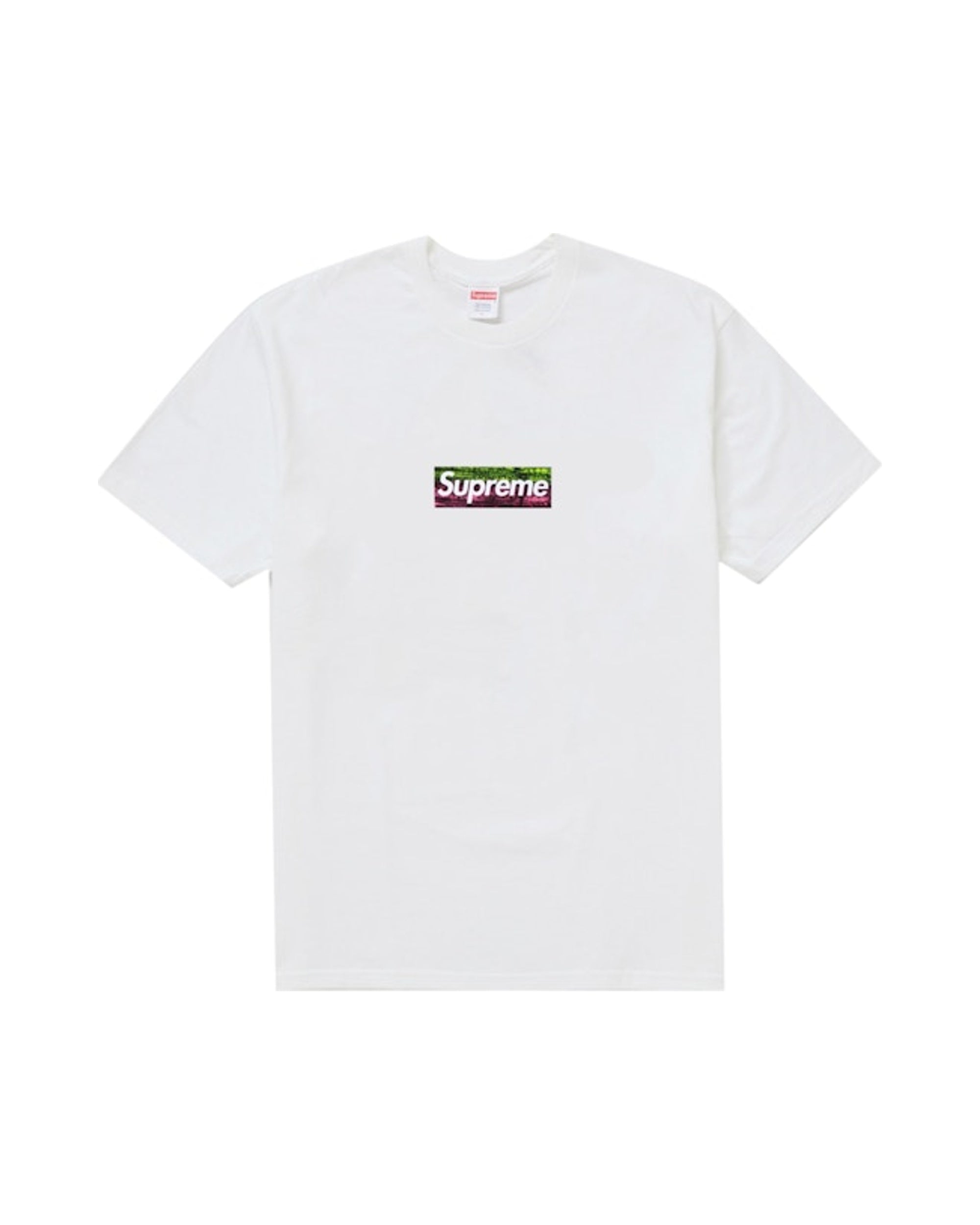 Supreme Los Angeles Fire Relief Box Logo Tee White
