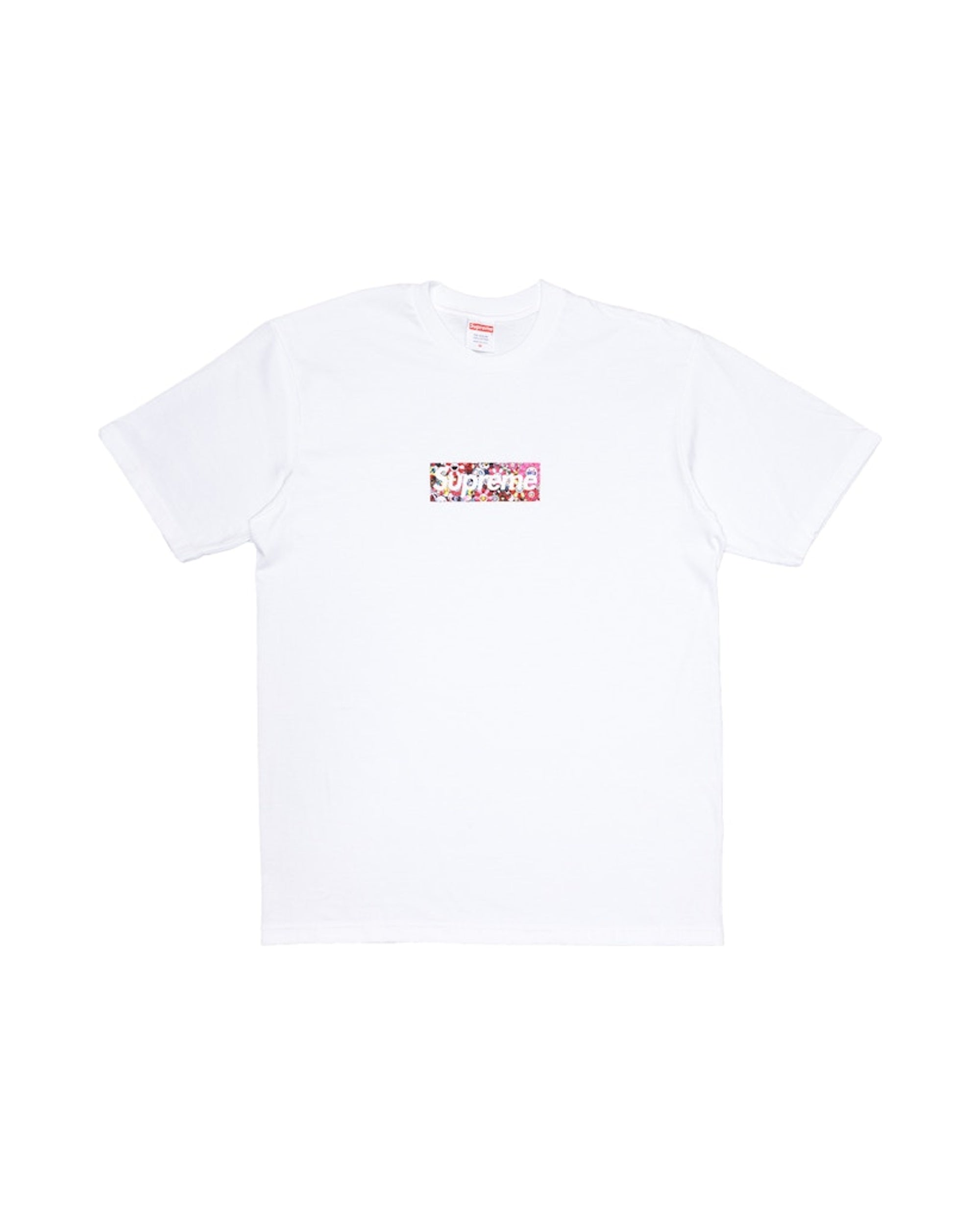 Supreme Takashi Murakami COVID-19 Relief Box Logo Tee White