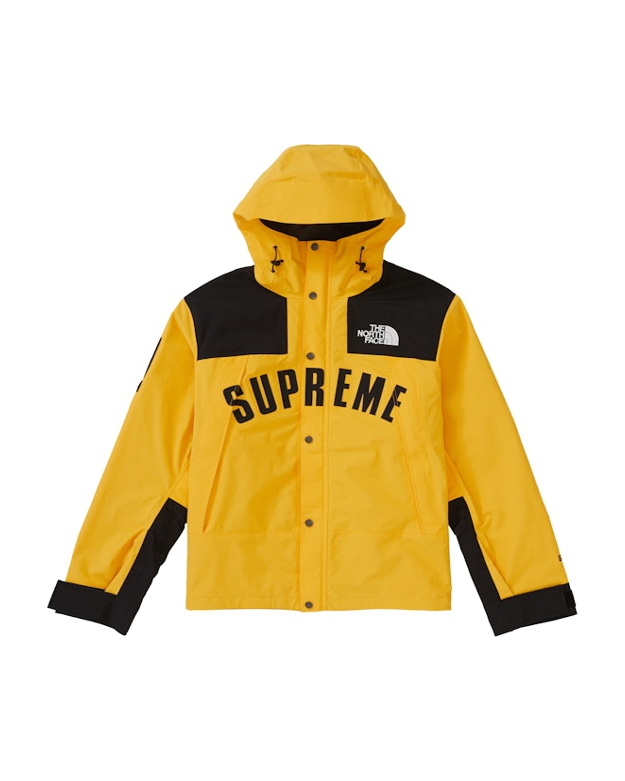 Supreme The North Face Arc Logo Mountain Parka Yellow