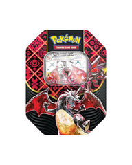 Pokémon Scarlet & Violet Paldean Fates Shiny Charizard Tin