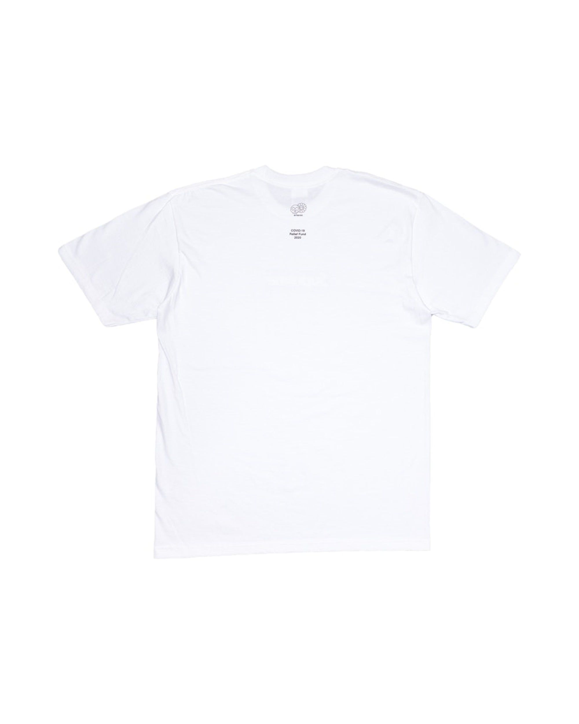 Supreme Takashi Murakami COVID-19 Relief Box Logo Tee White