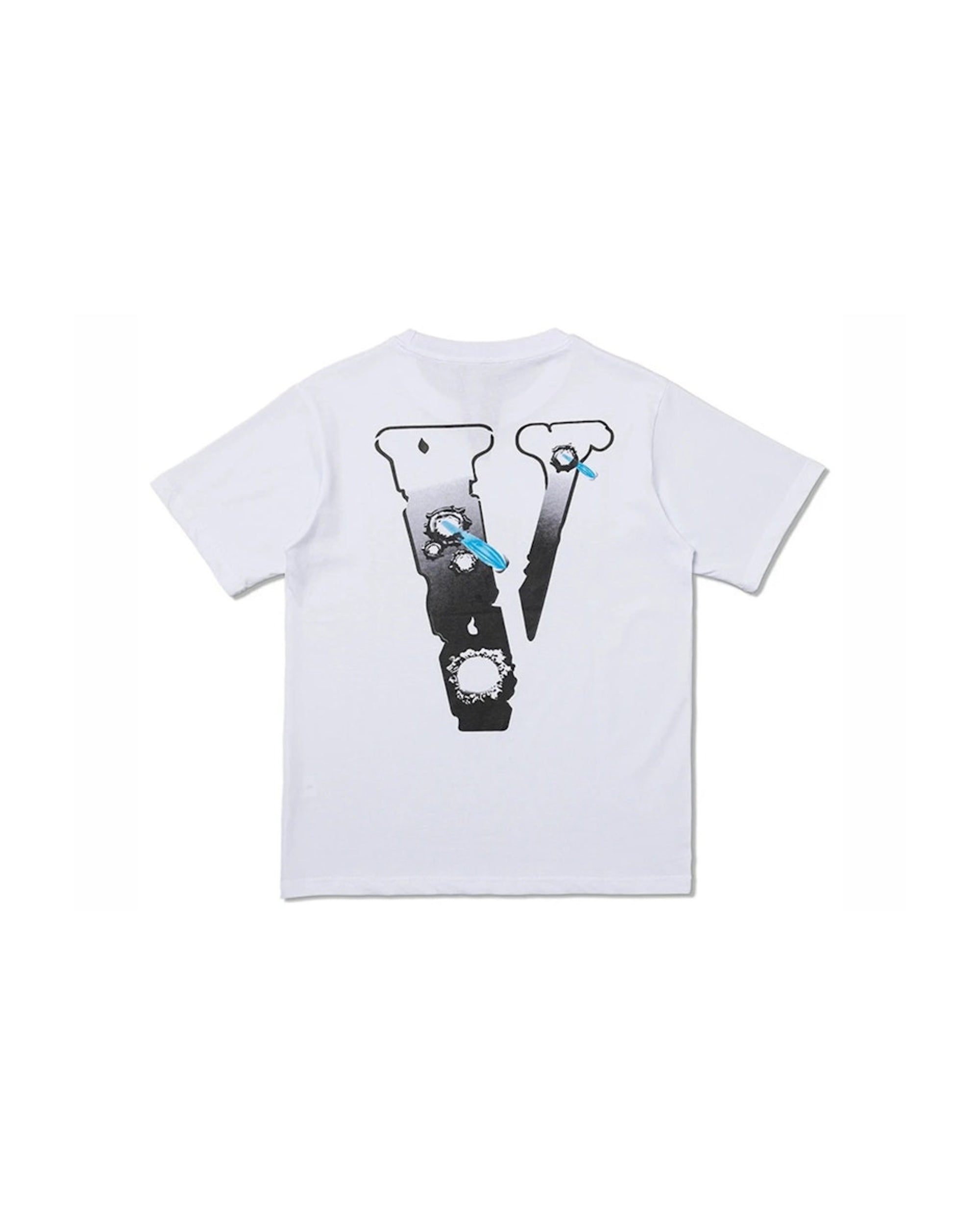 Pop Smoke x Vlone Hawk Em' T-Shirt White