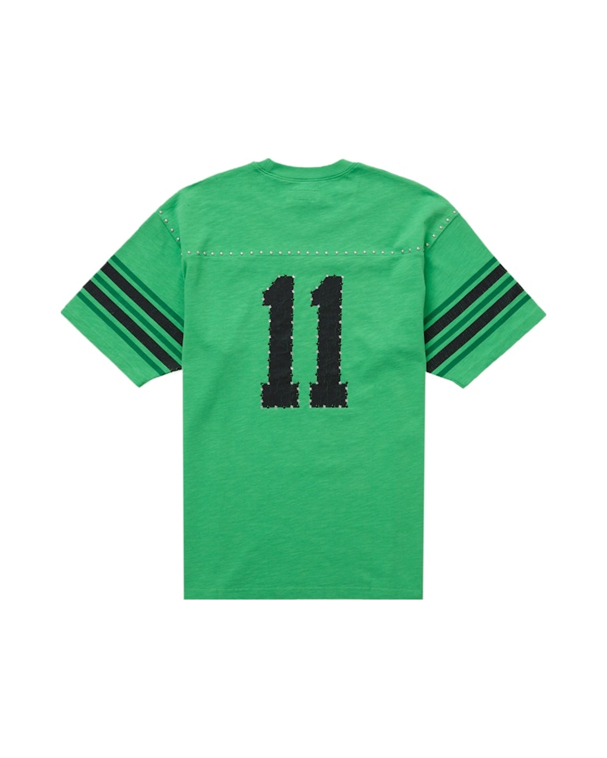 Supreme Studded S/S Football Top Green