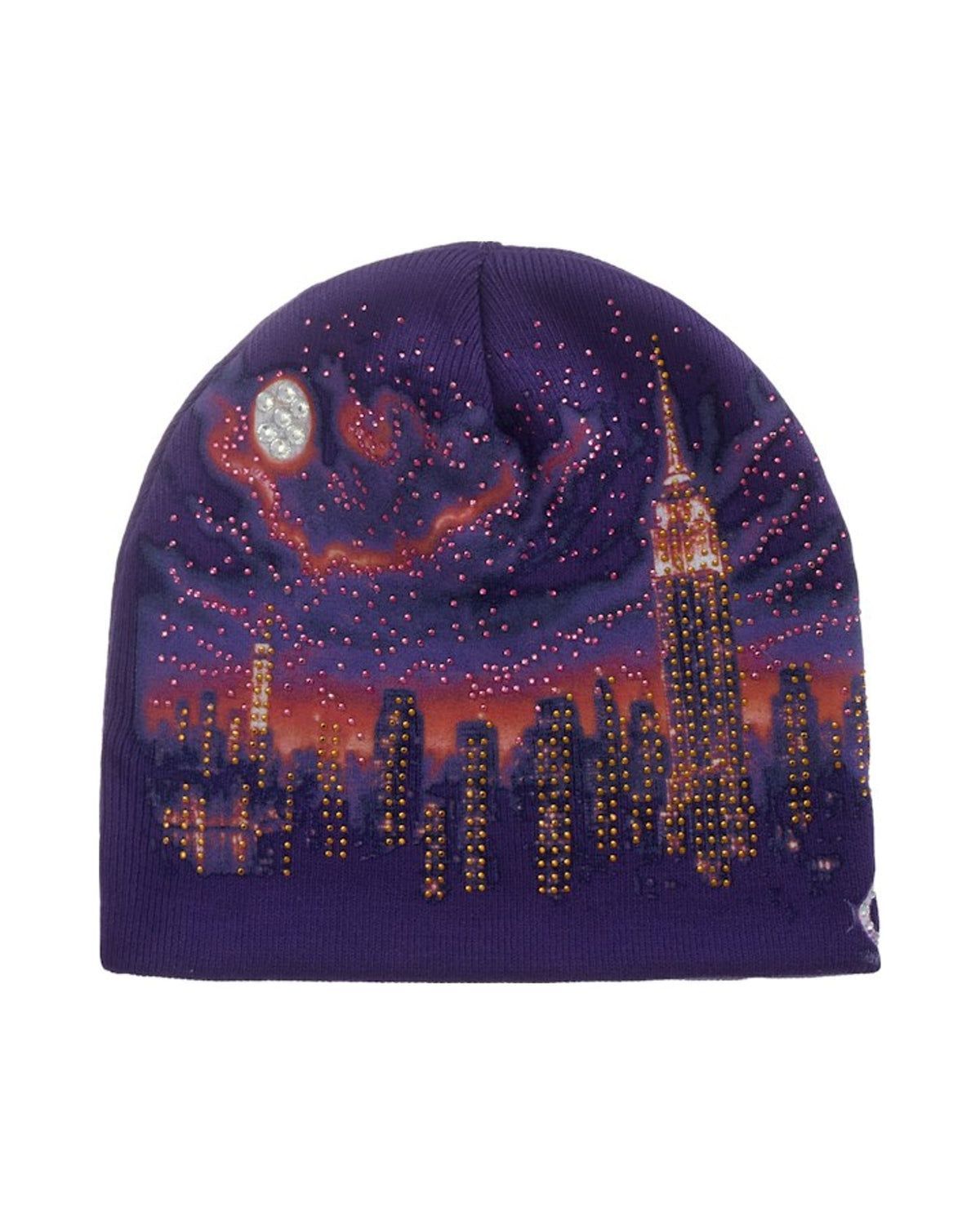 Supreme Cityscape Beanie Purple