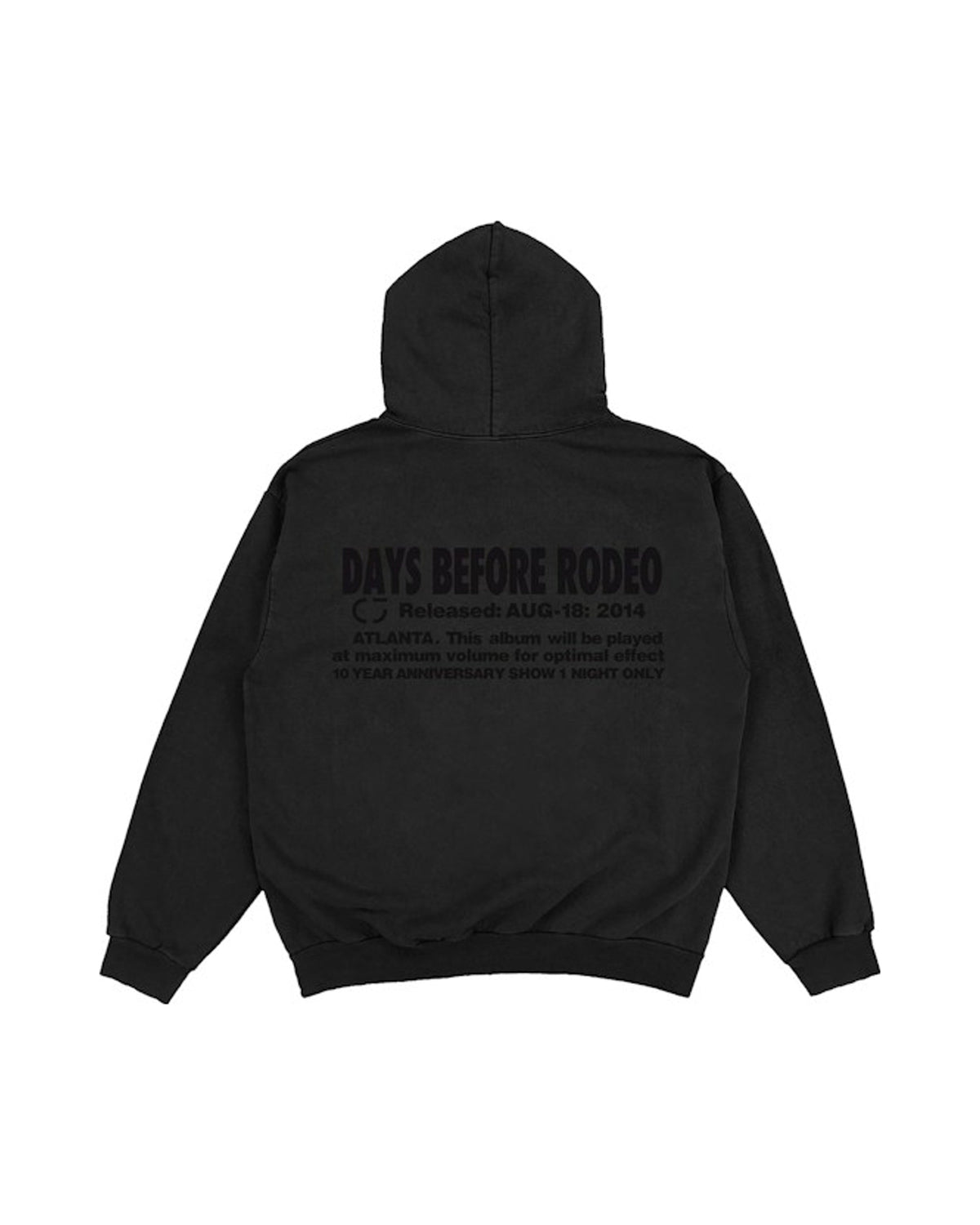 Travis Scott Rodeo Hoodie Black