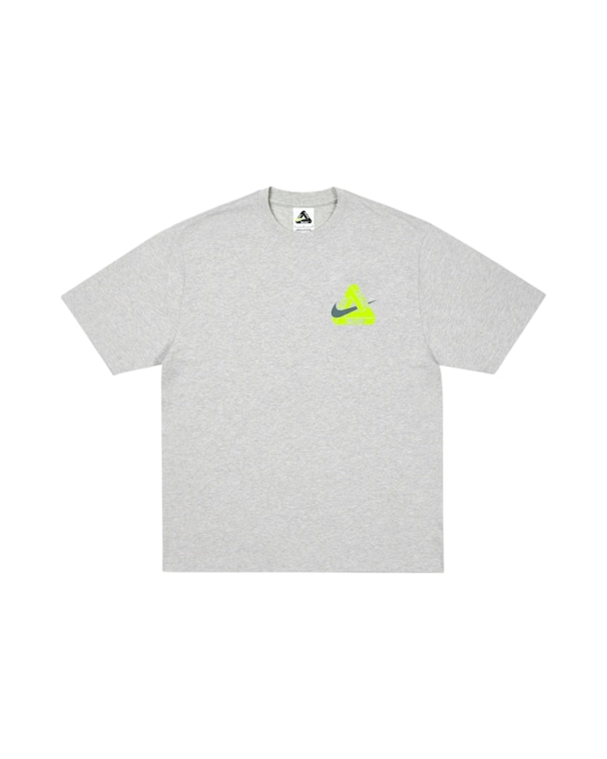 Palace x Nike Tri Swoosh T-Shirt Grey Marl