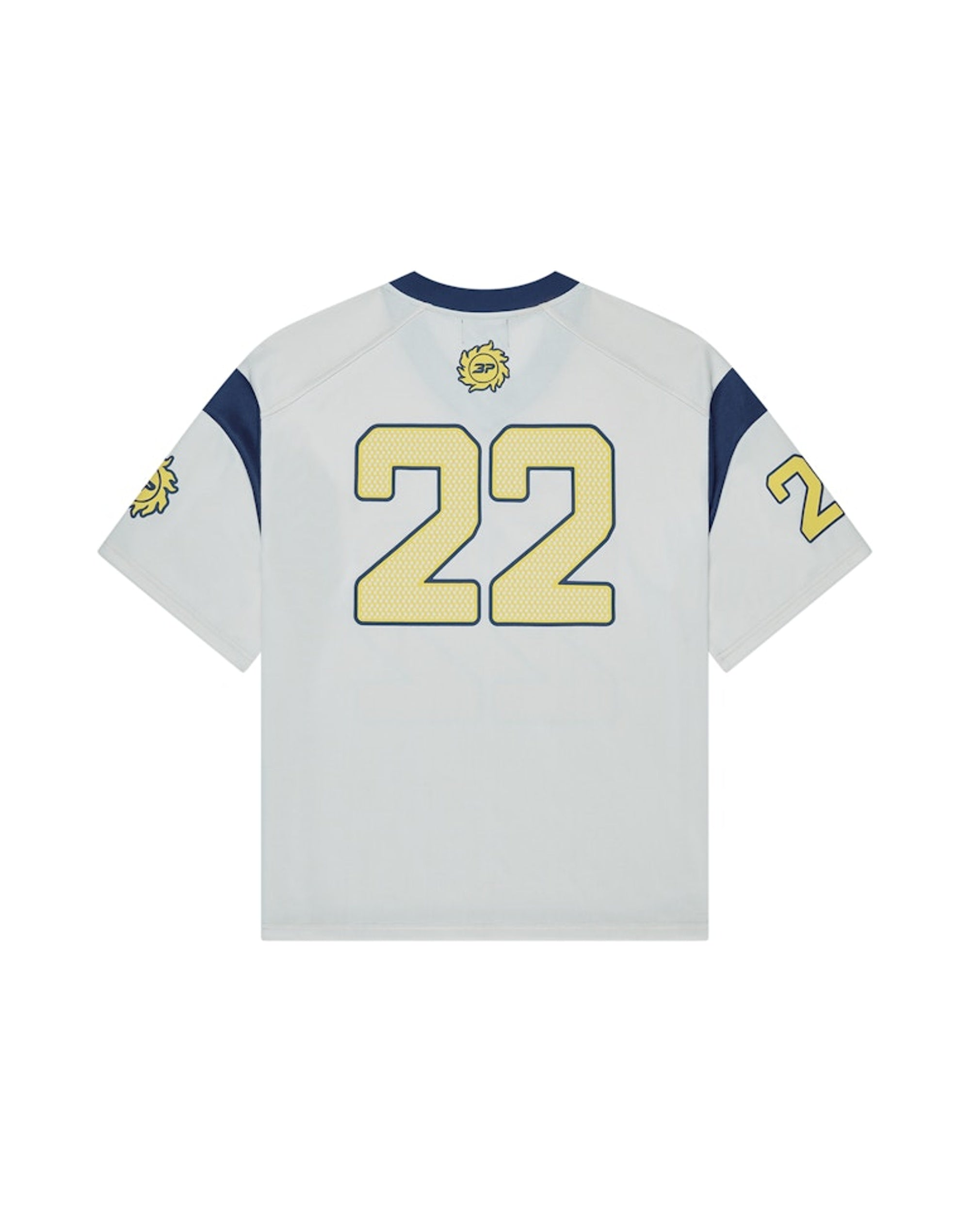 Broken Planet Football Jersey White/Blue