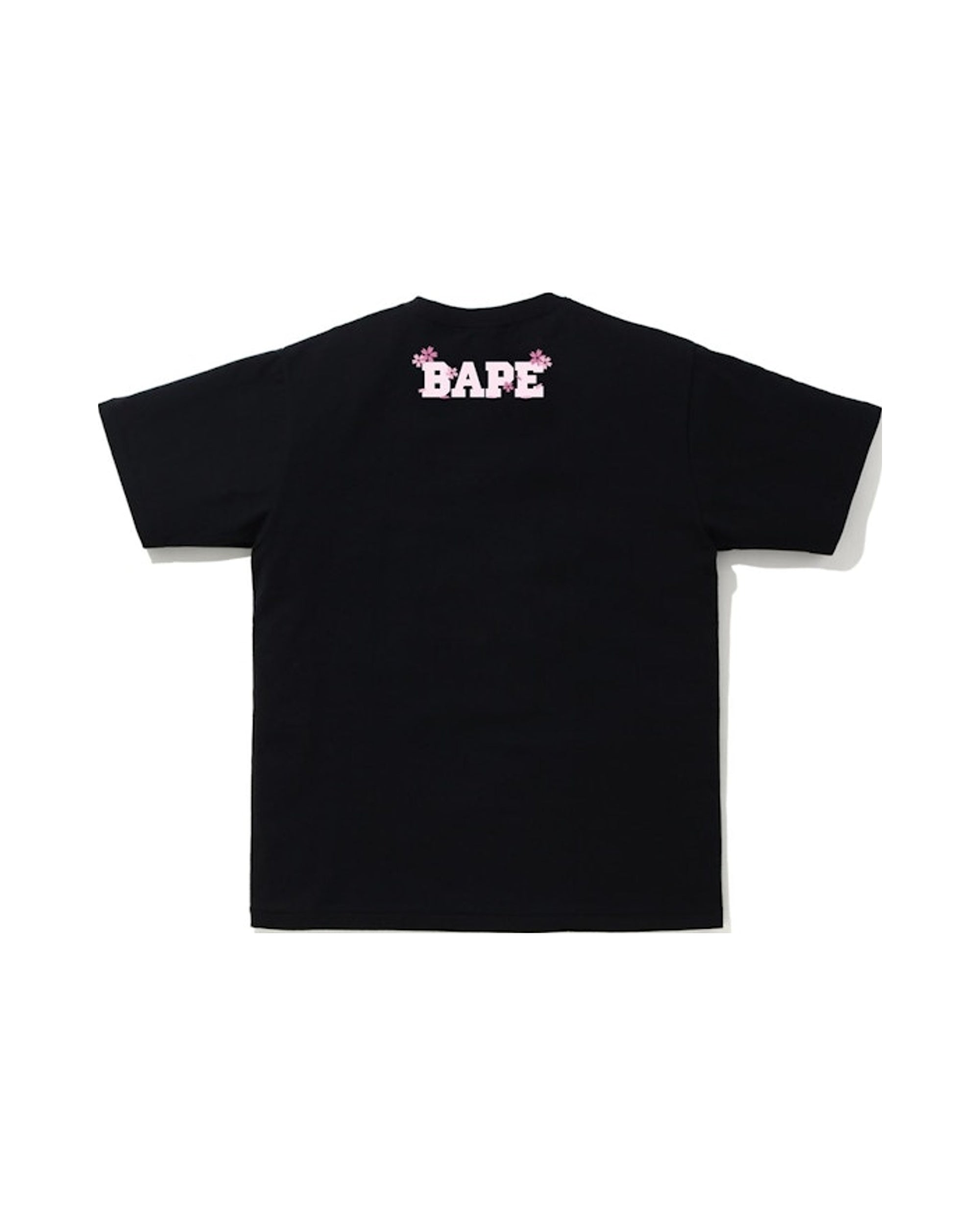BAPE Sakura Photo Ape Head Tee Black