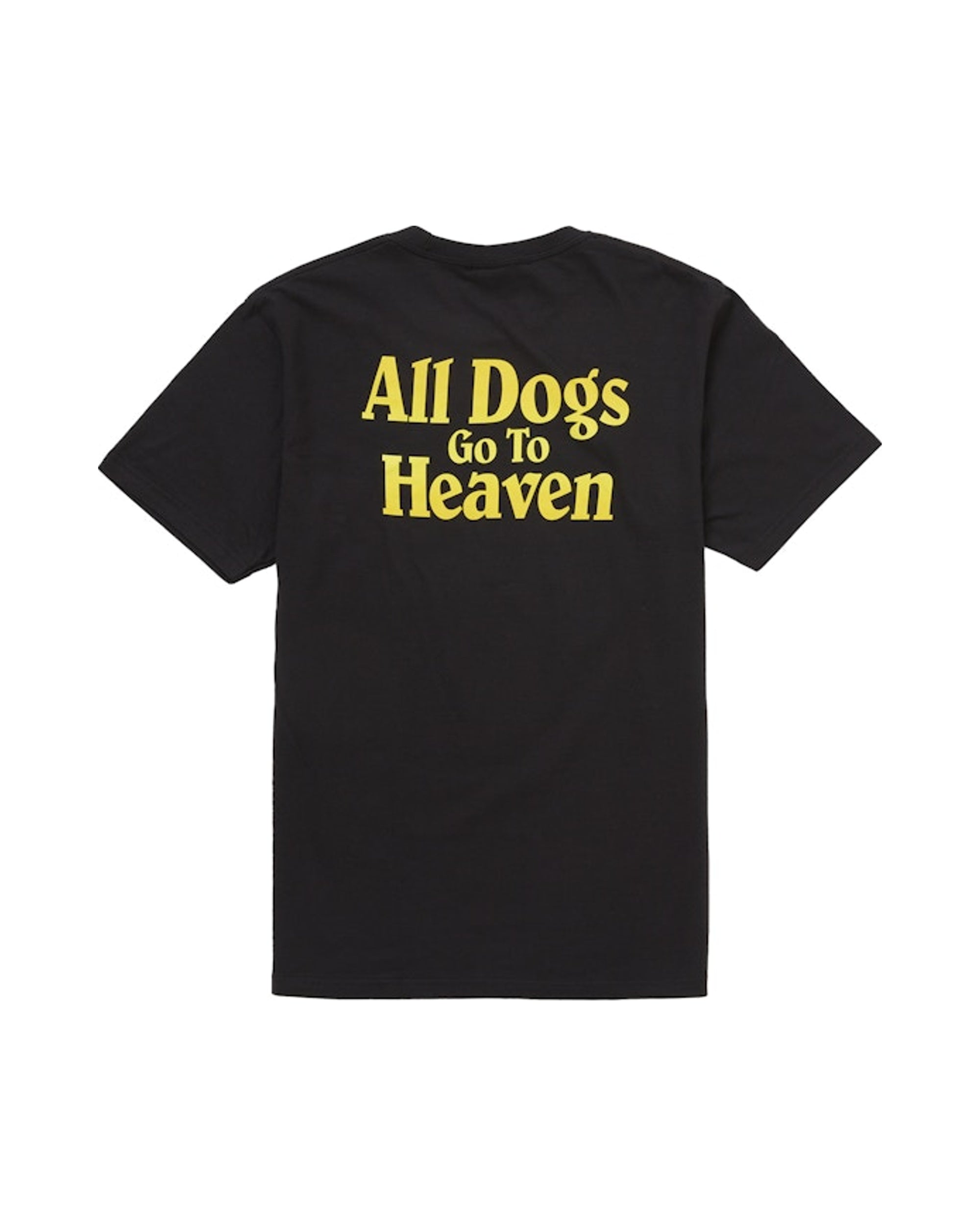 Supreme All Dogs Go To Heaven Tee Black