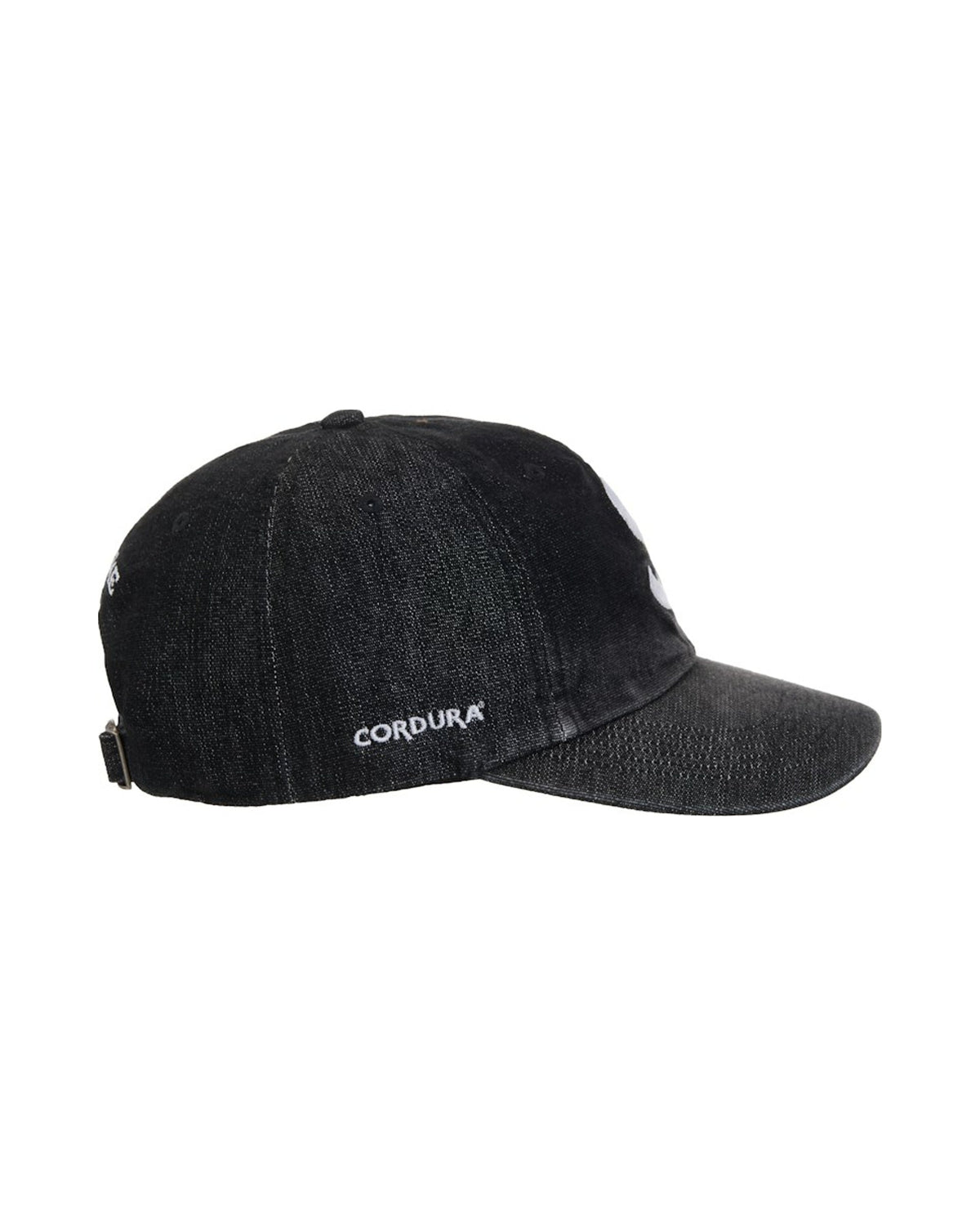 Supreme Cordura Denim S Logo 6-Panel Black