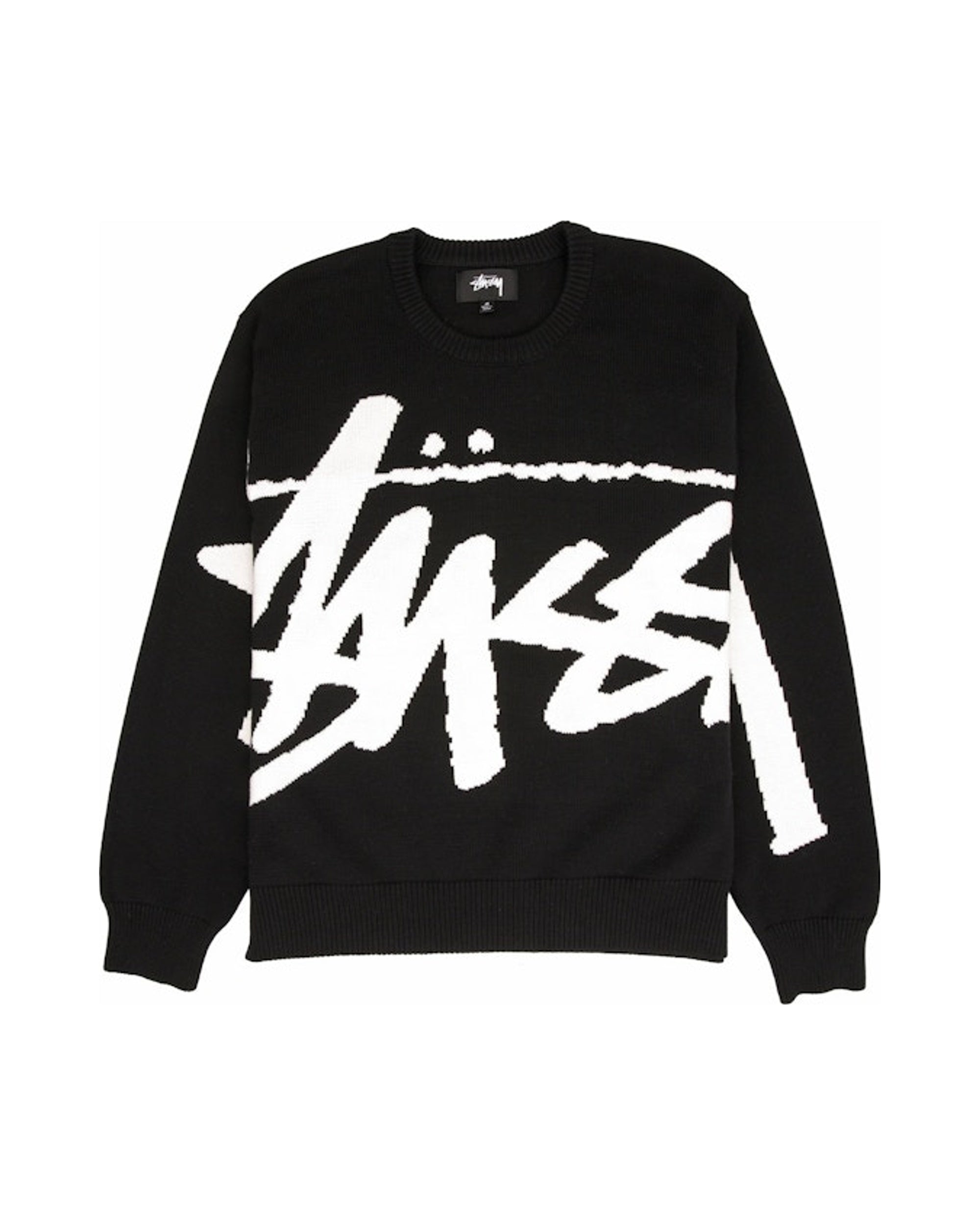 Stussy Stock Sweater Black